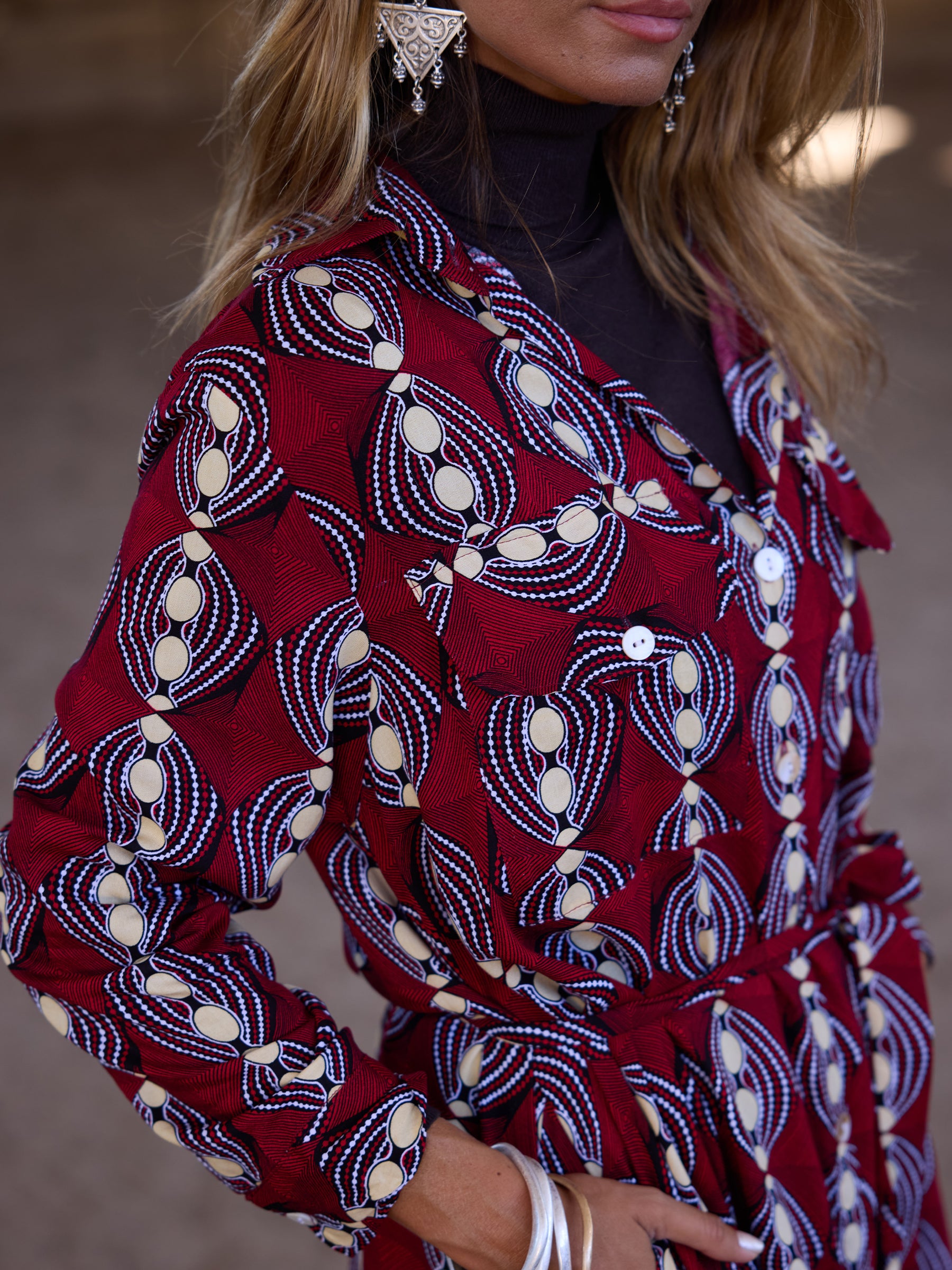 Printed dress