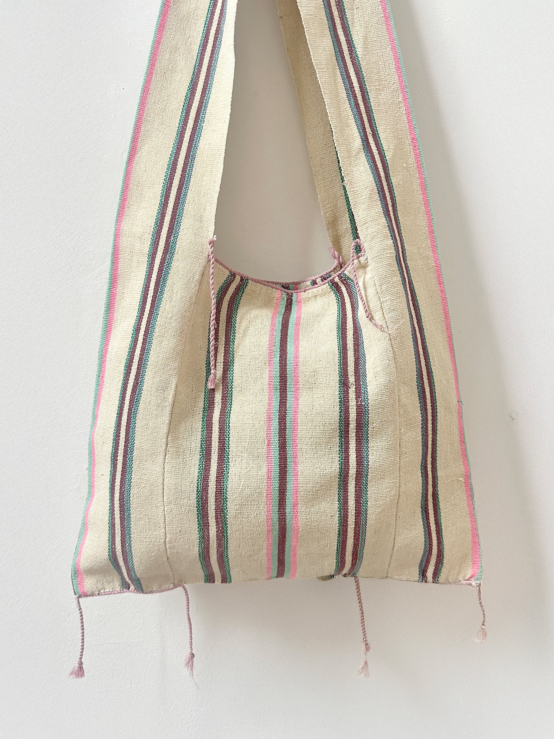 Striped bag
