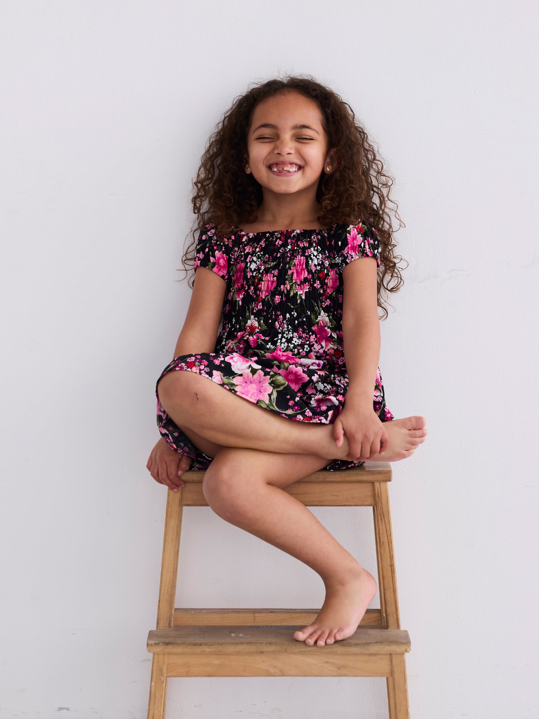 Vestido color melocotón