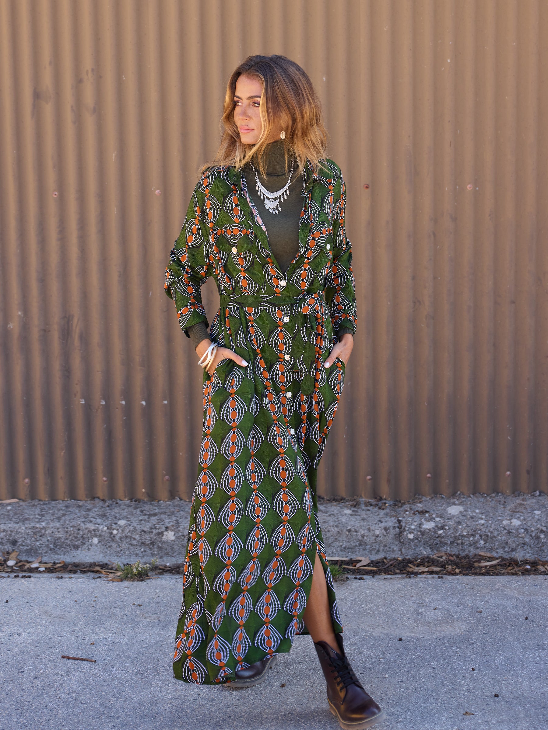 Printed dress