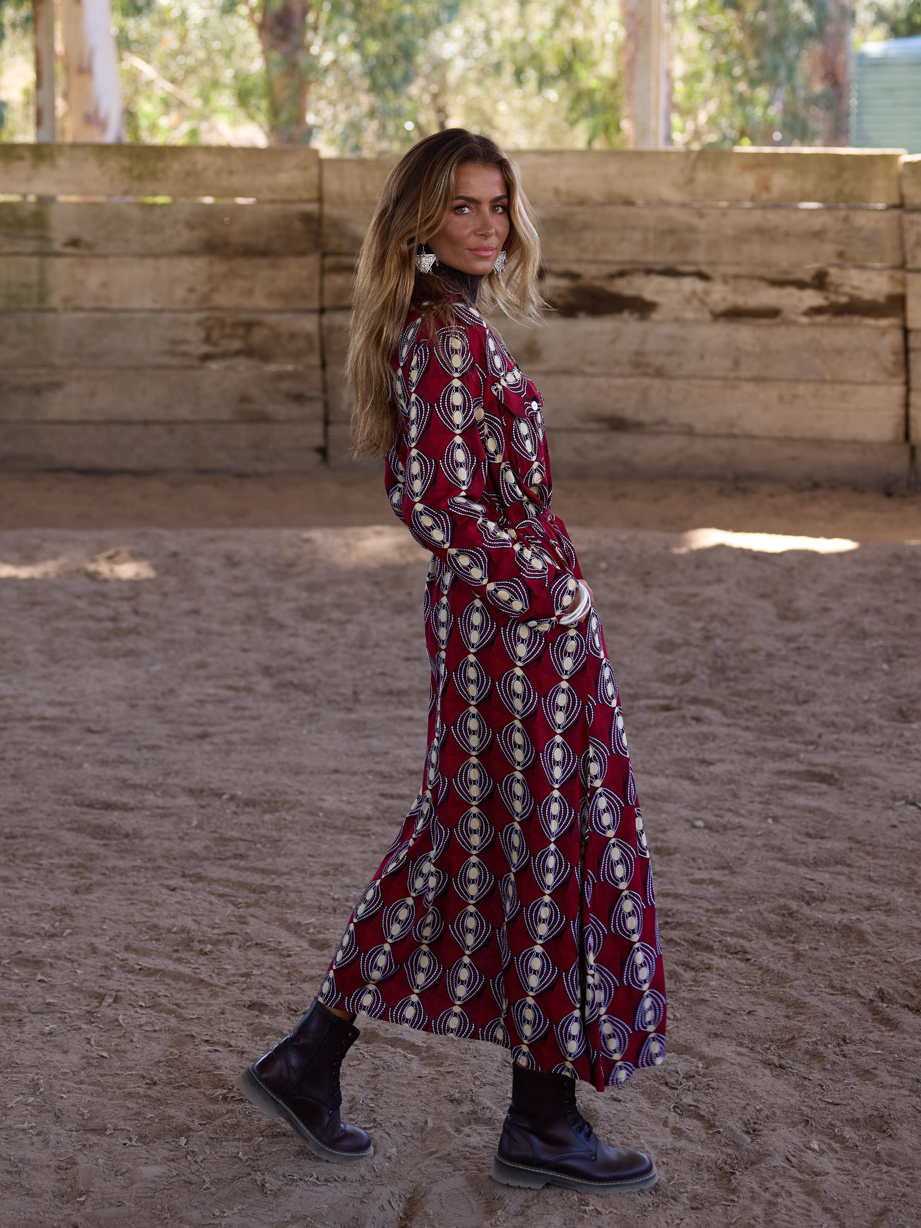 Printed dress