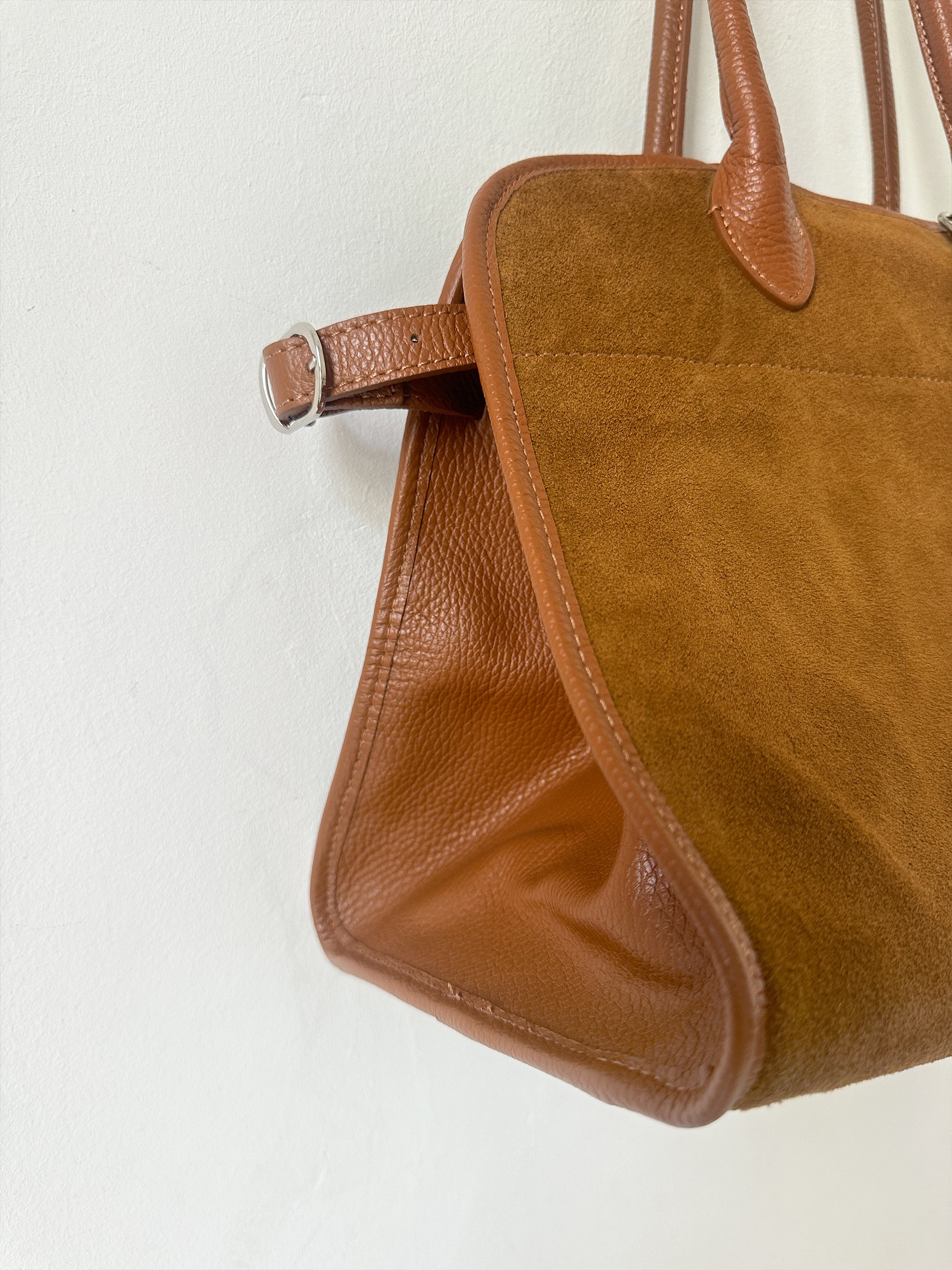 Suede bag