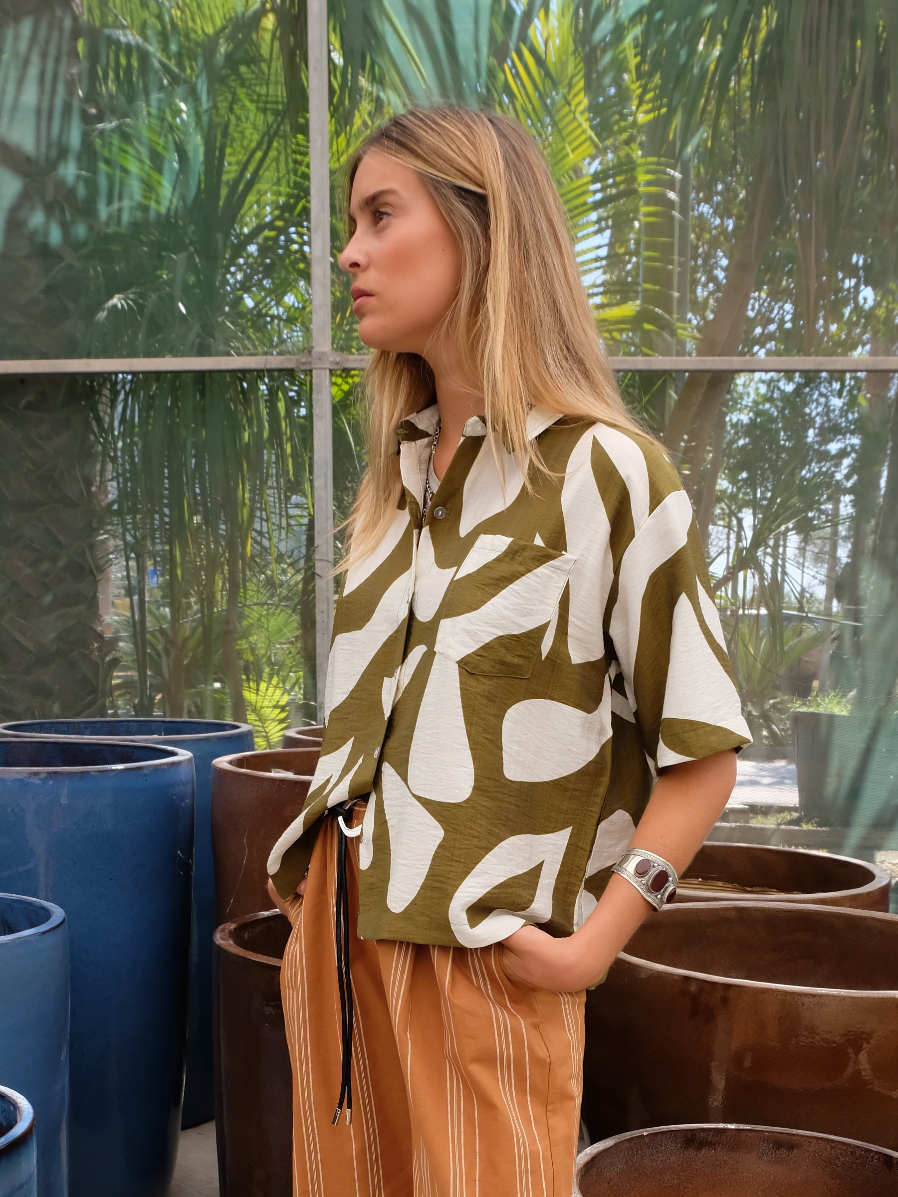 Camisa estampada