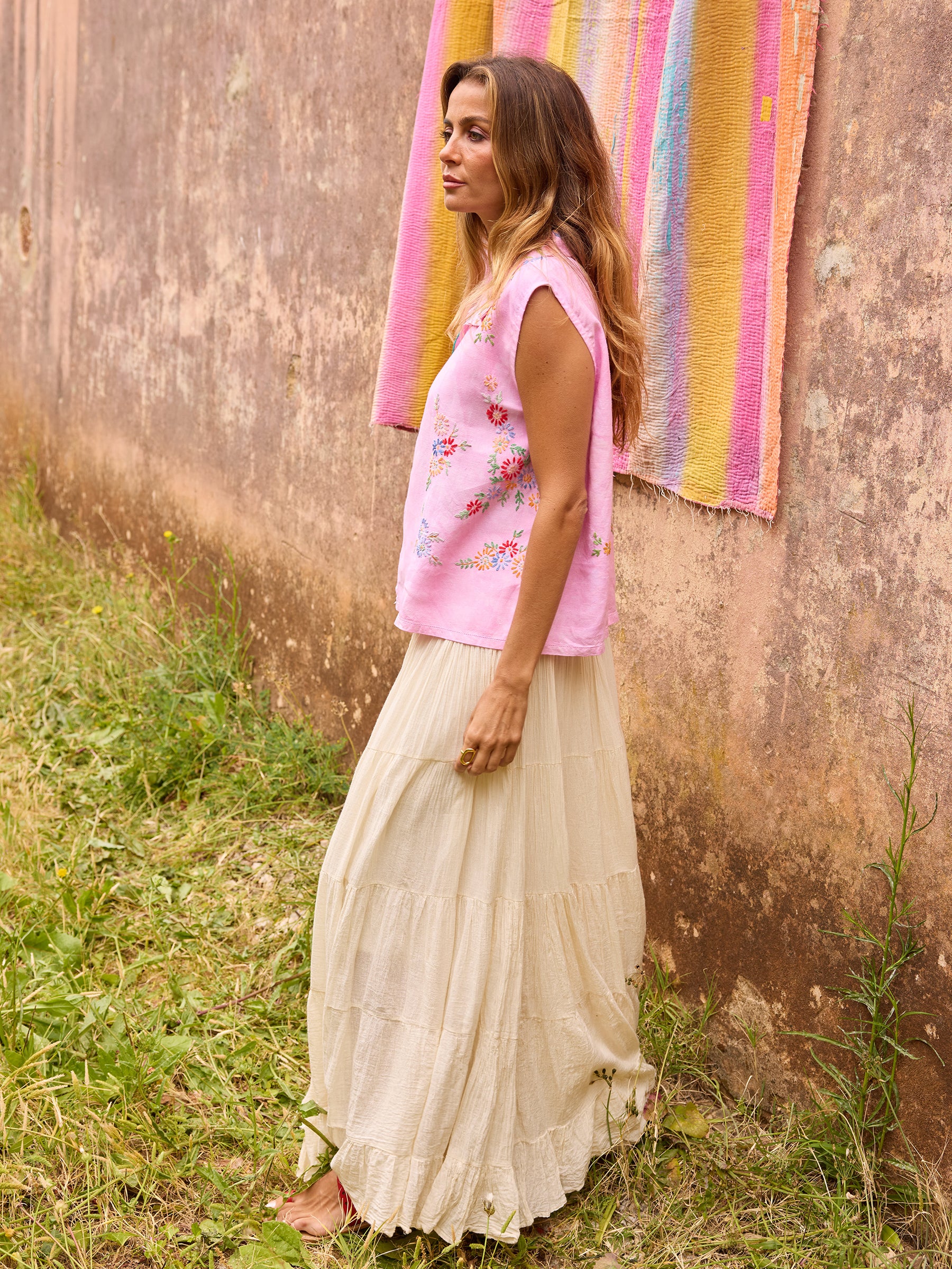 Top rosa