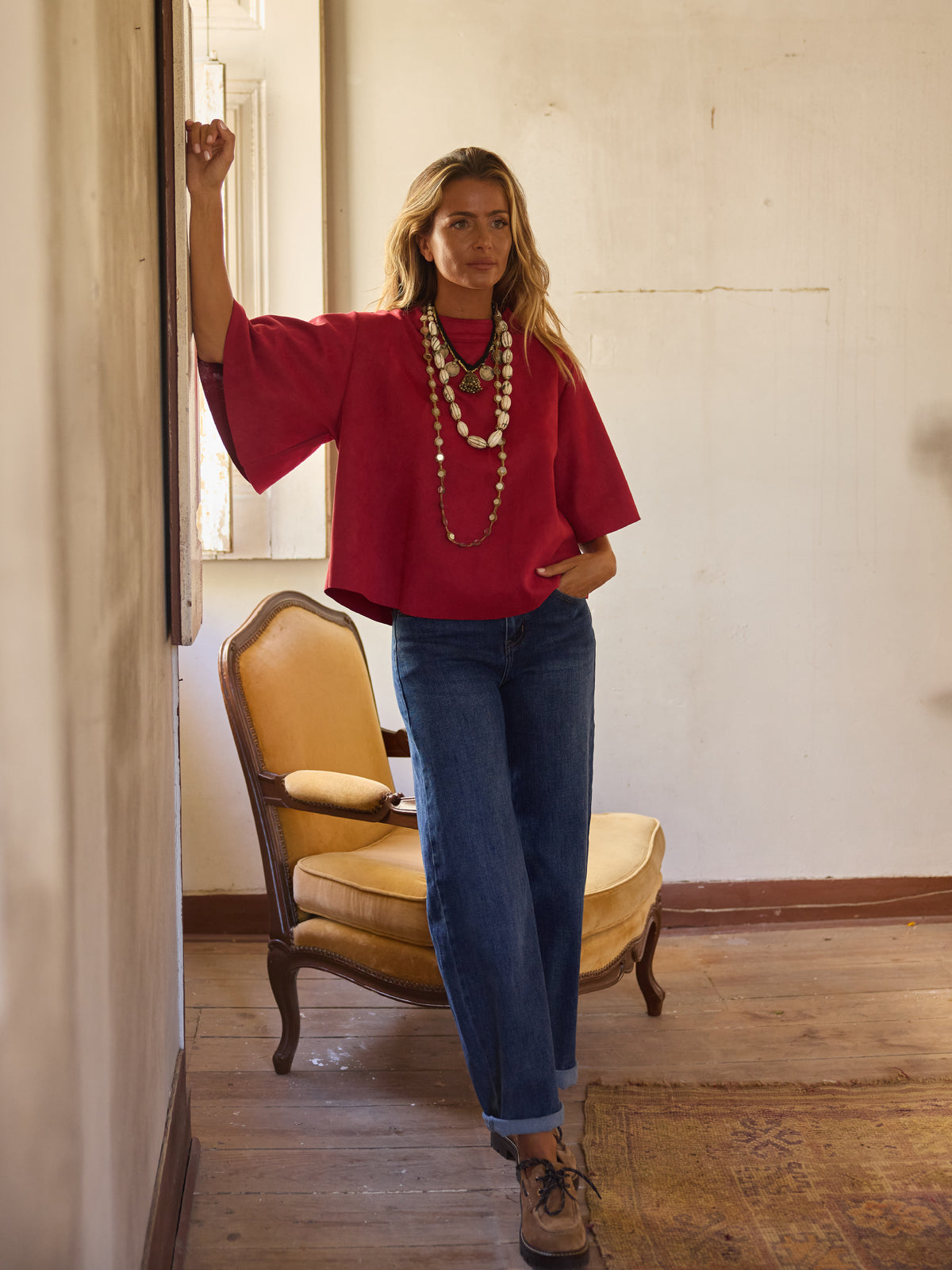 HIBISCUS BLOUSE