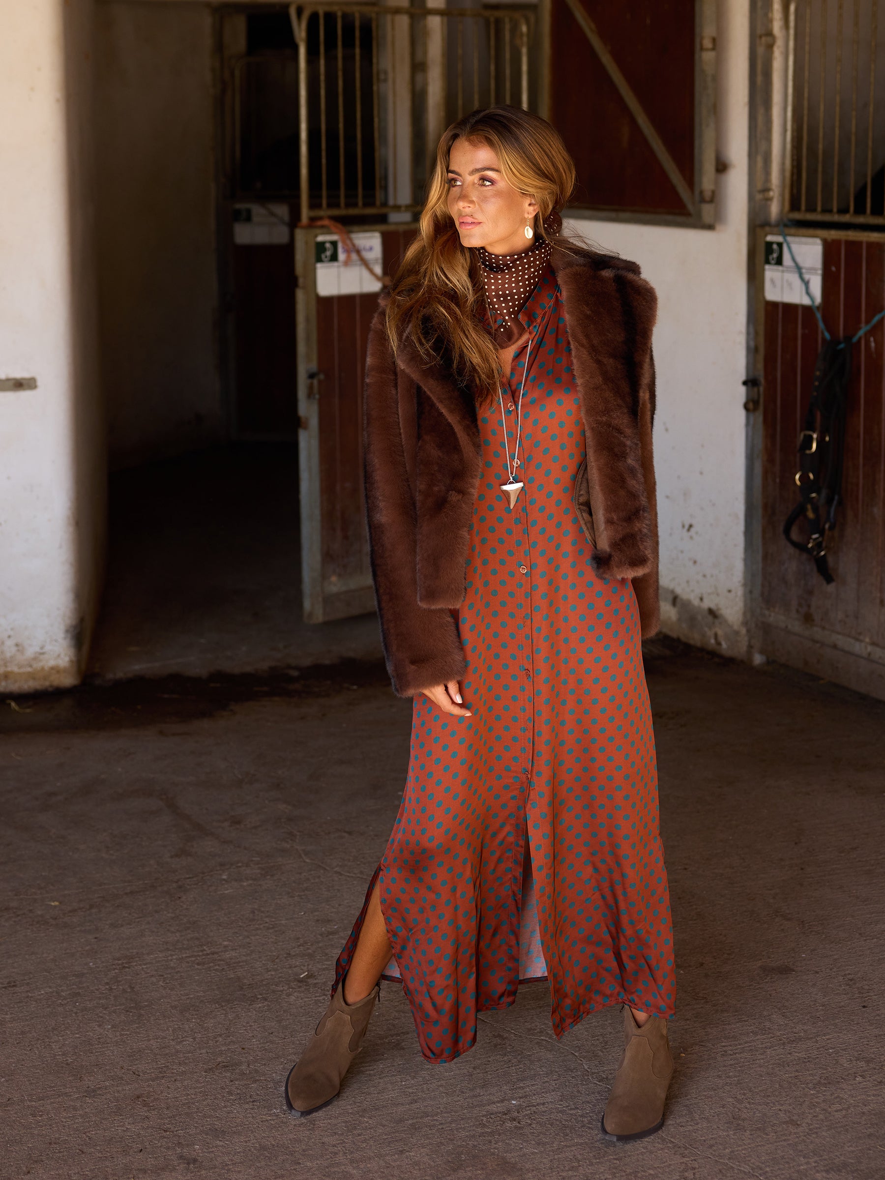 Fur coat