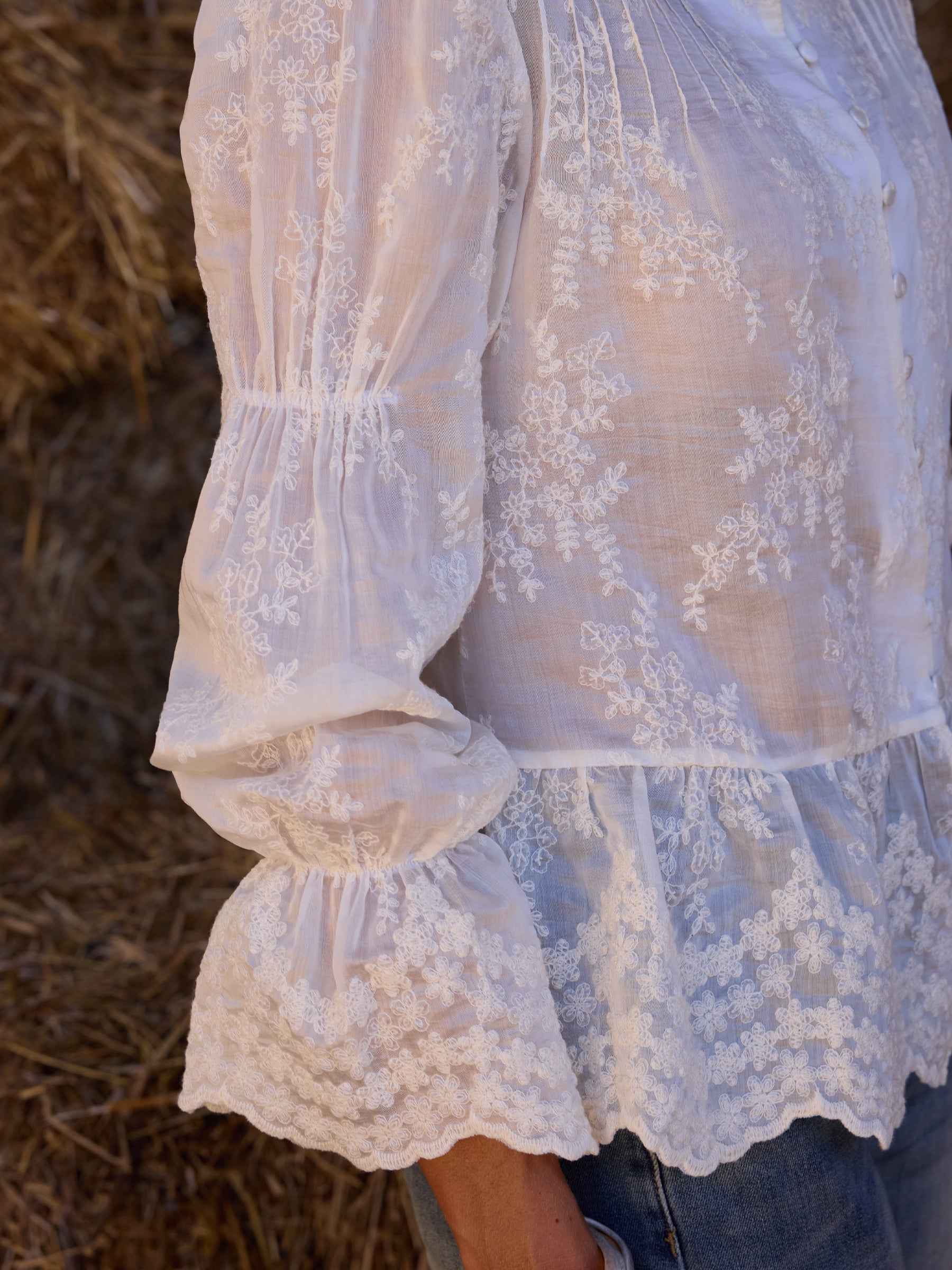 Embroidered blouse