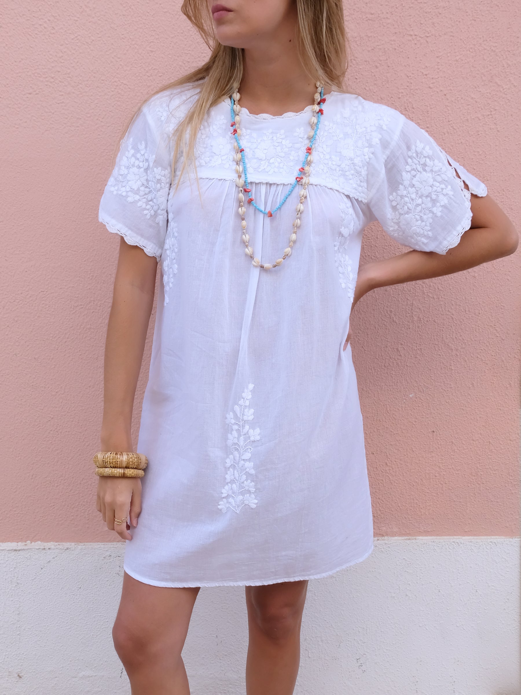 Vestido Bordado