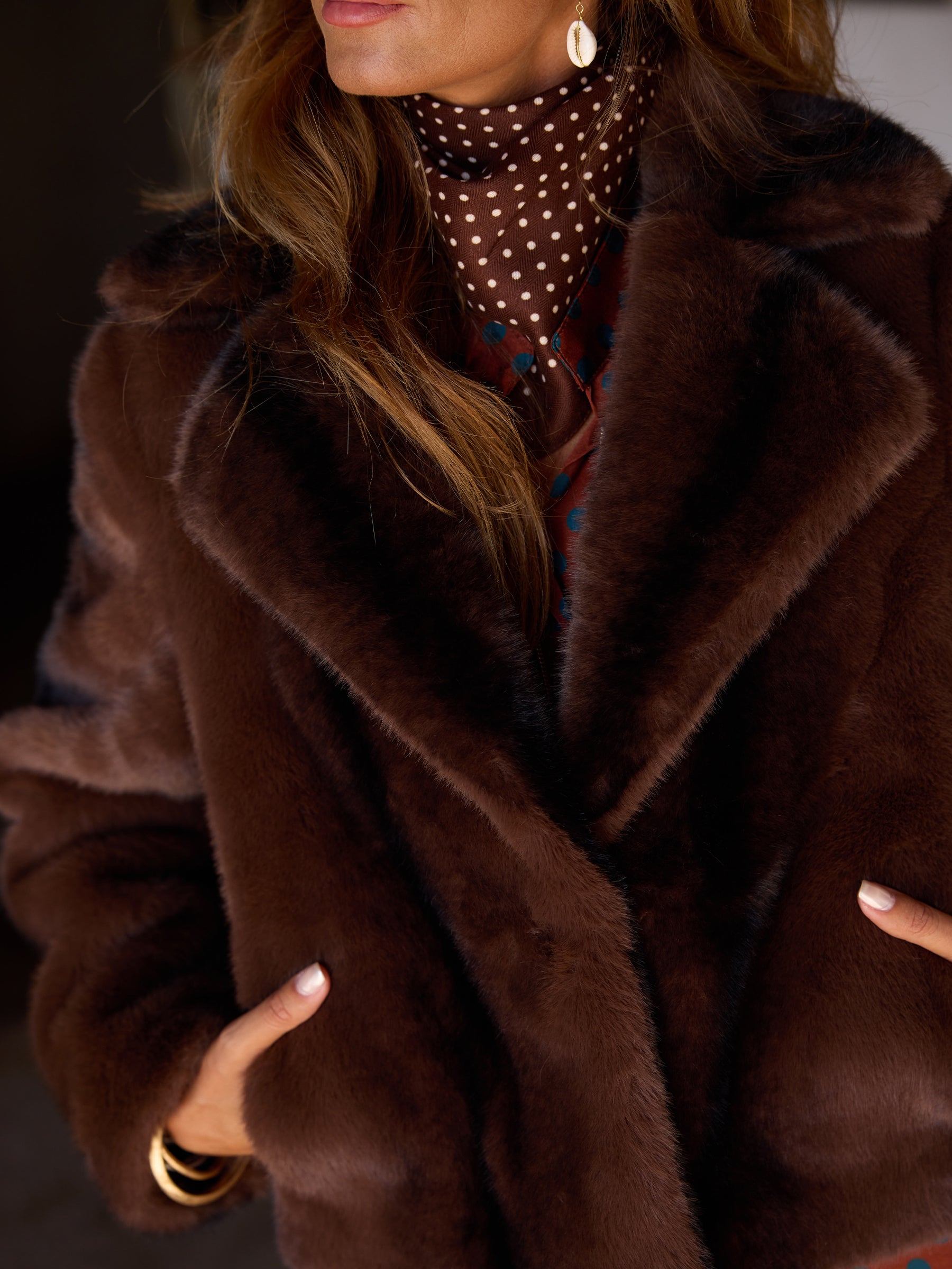 Fur coat