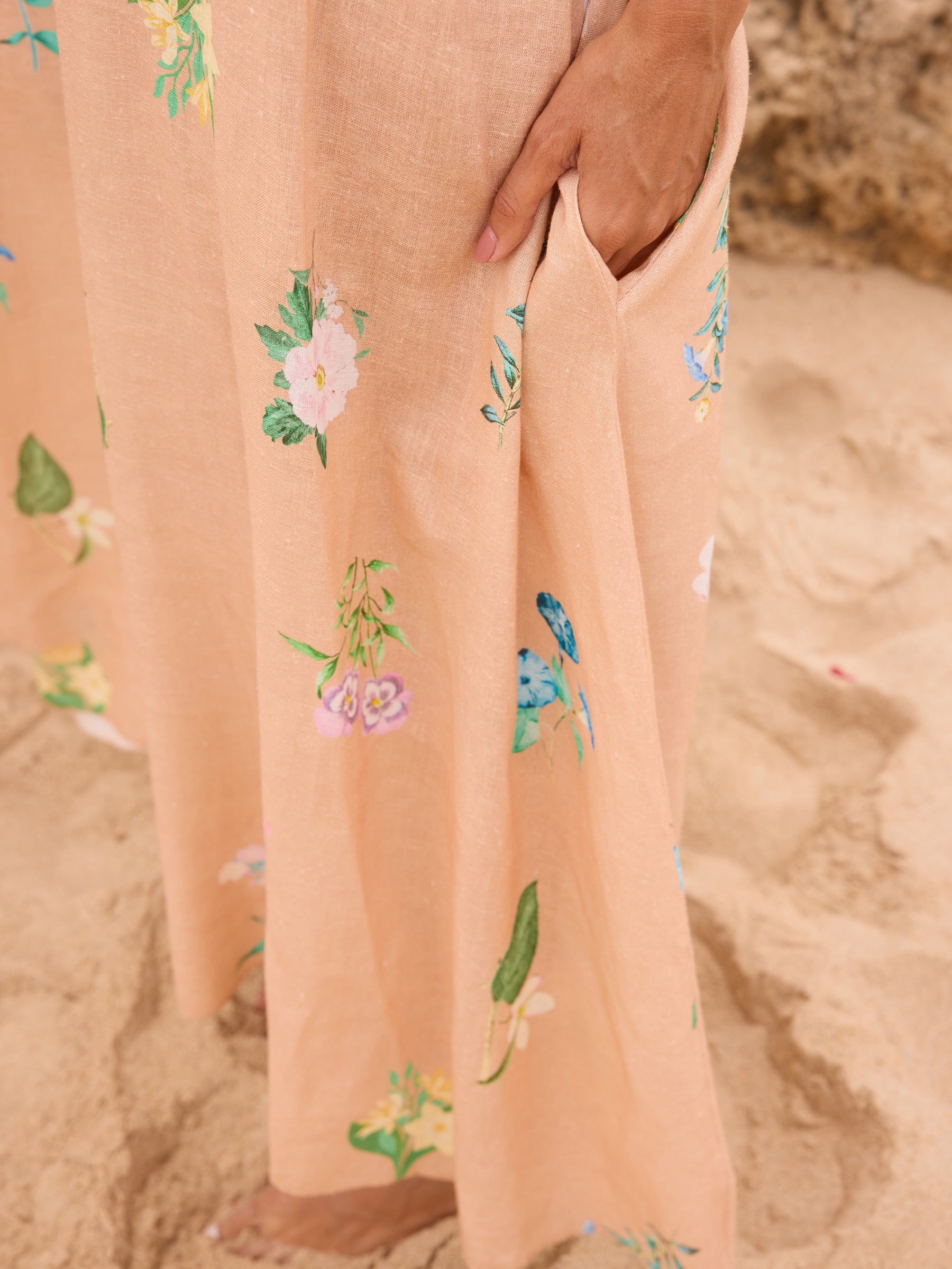 Vestido Areia Branca