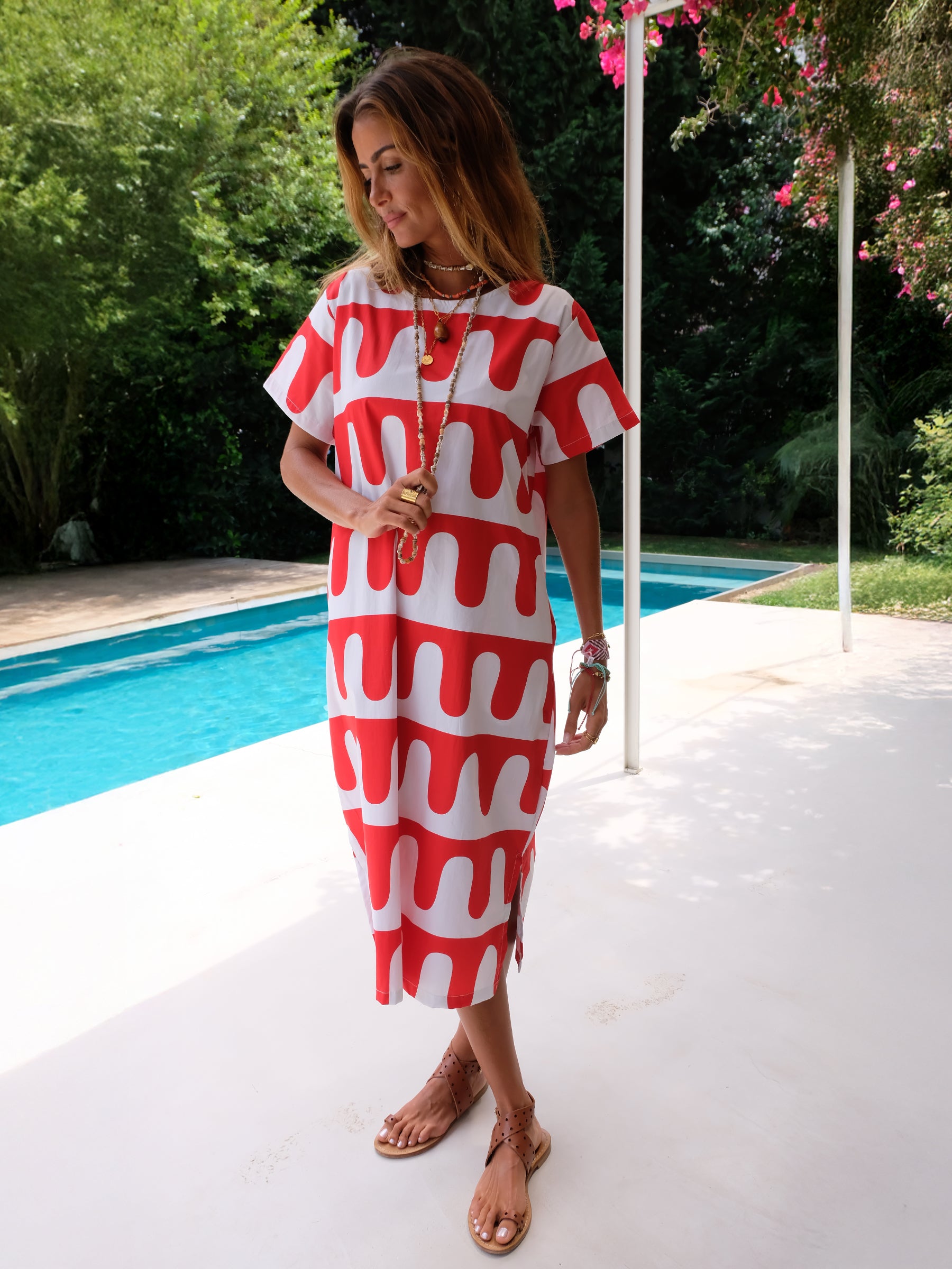 Vestido Seventies Ondas