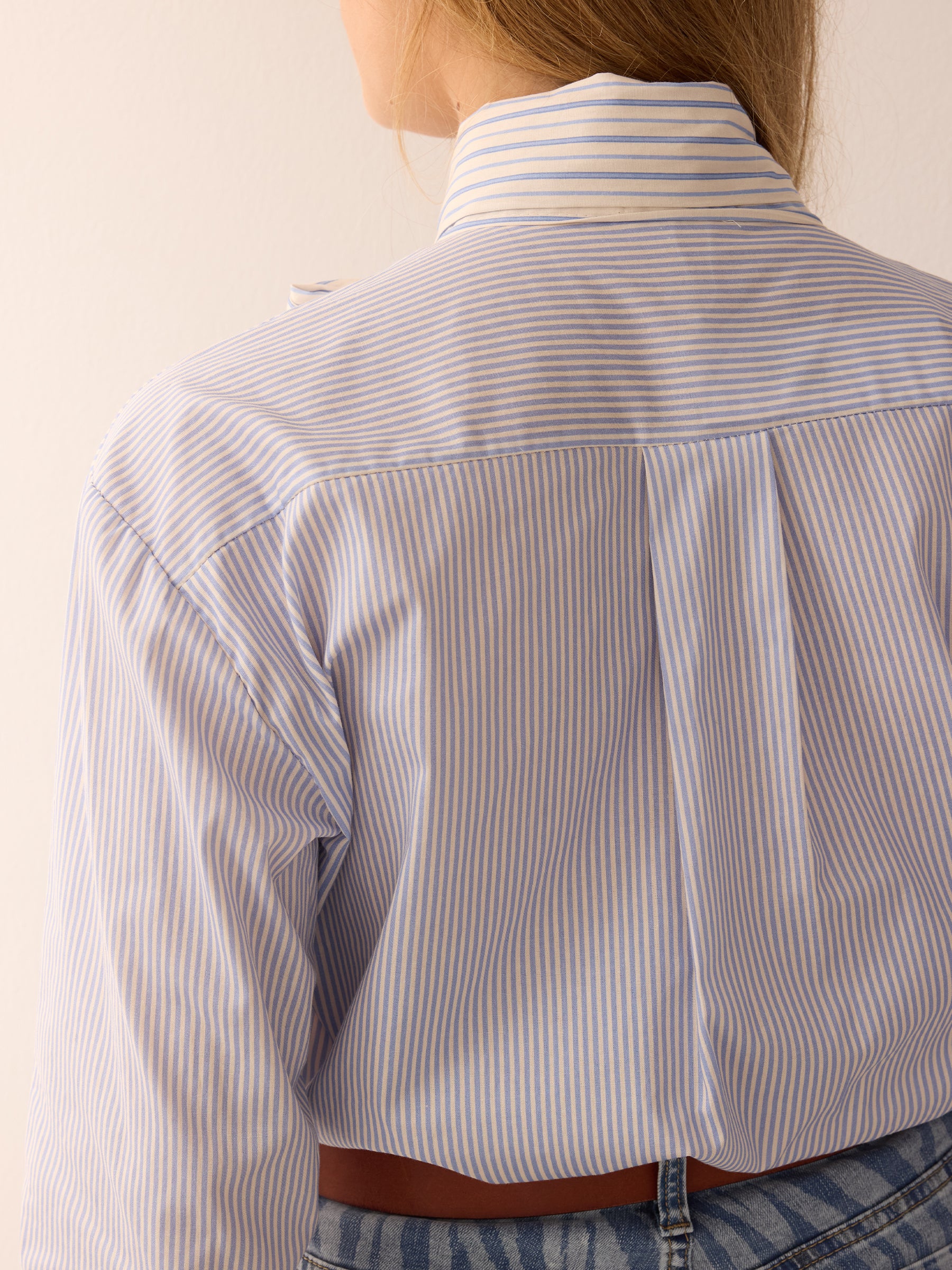 Striped Bow Blouse