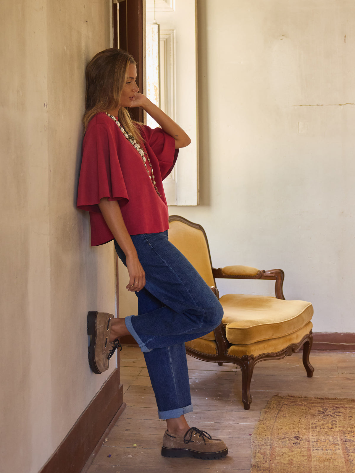 HIBISCUS BLOUSE