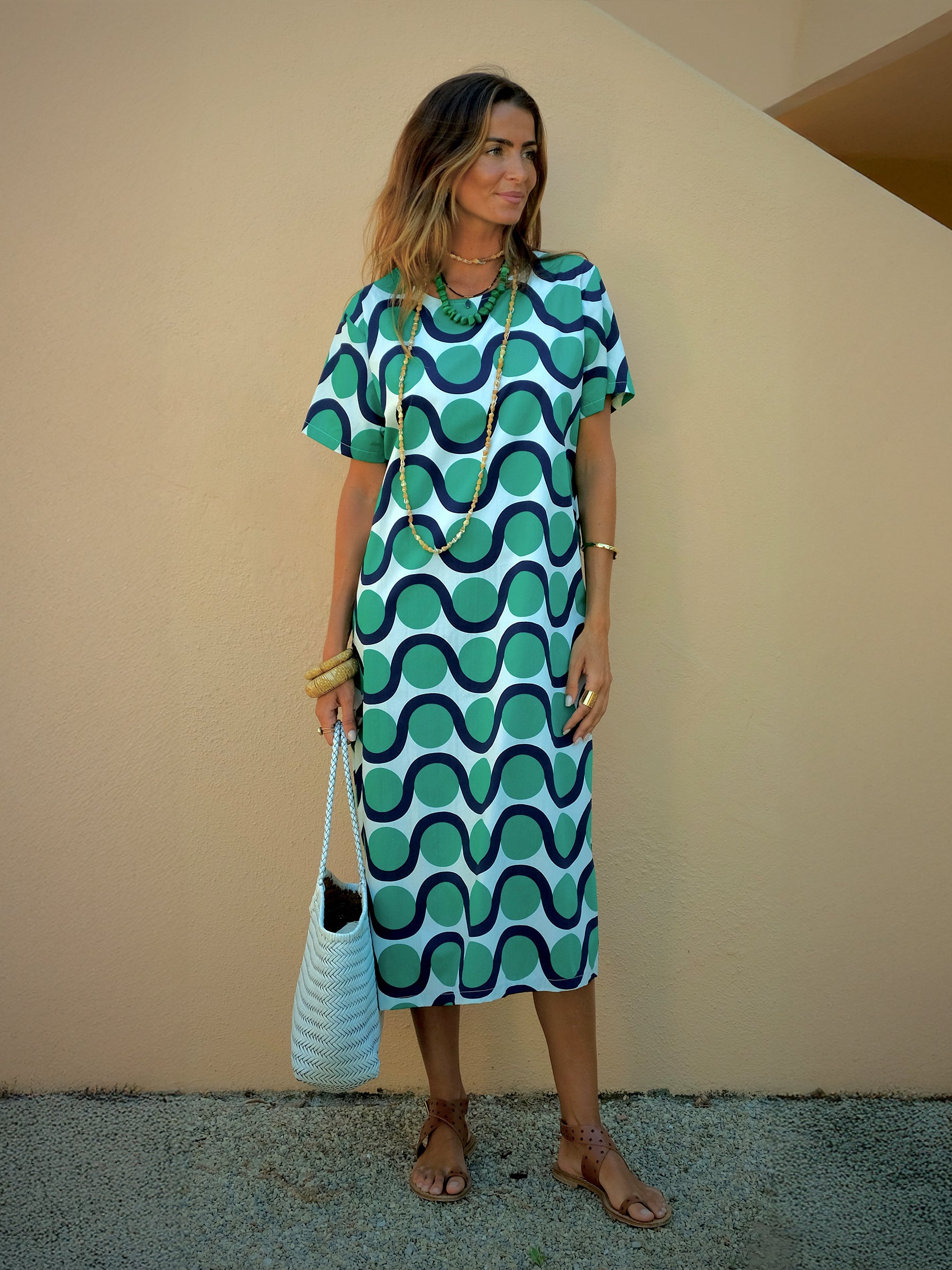 Vestido Seventies Bolas
