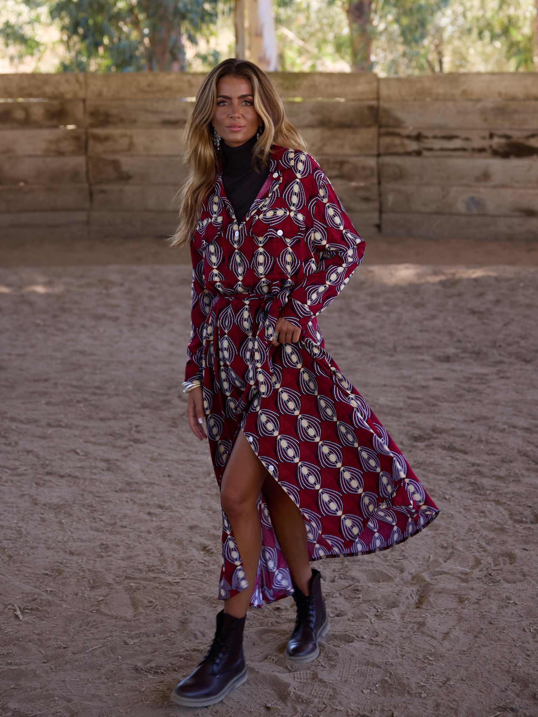 Printed dress