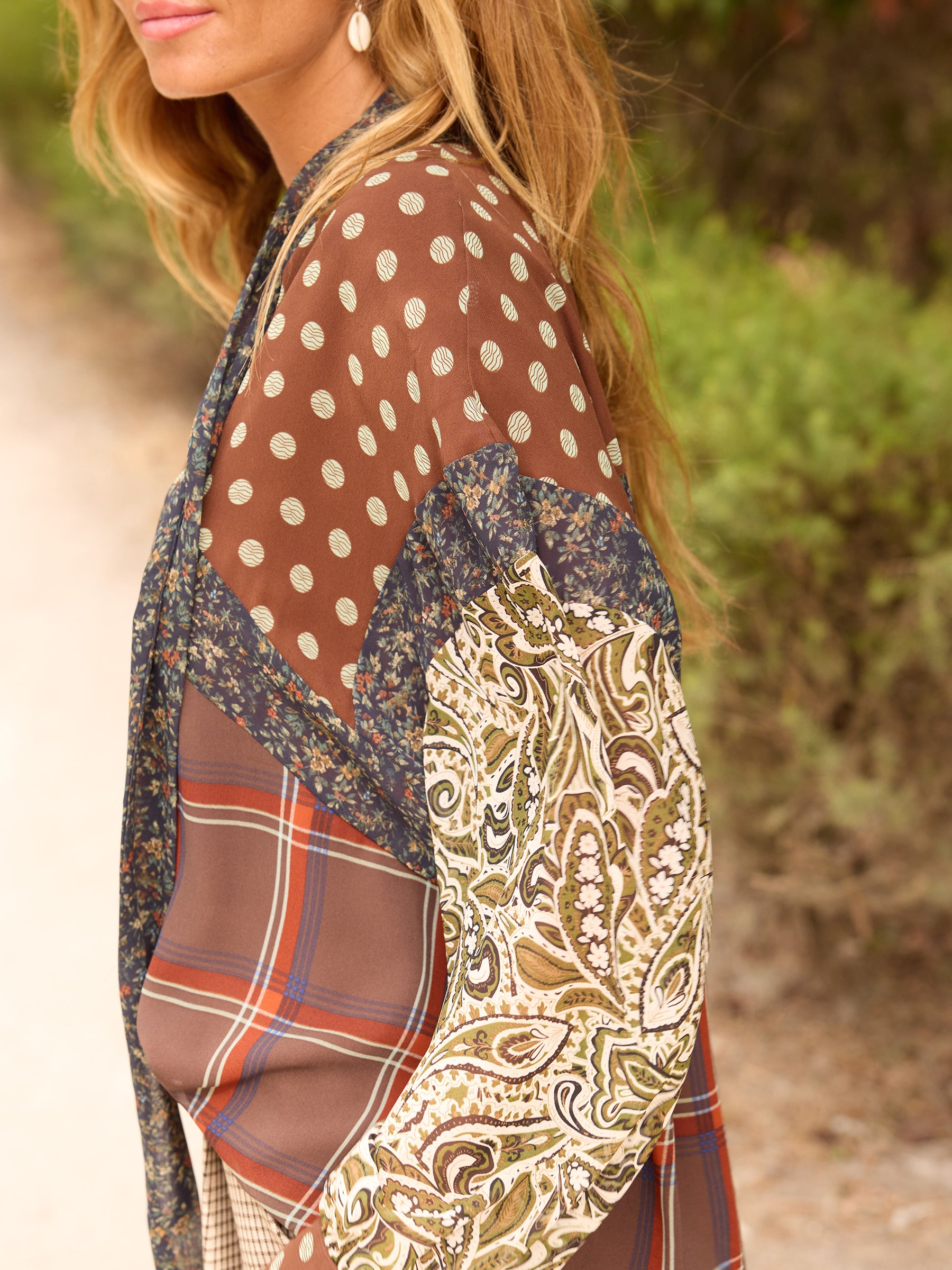 Blusa Patchwork