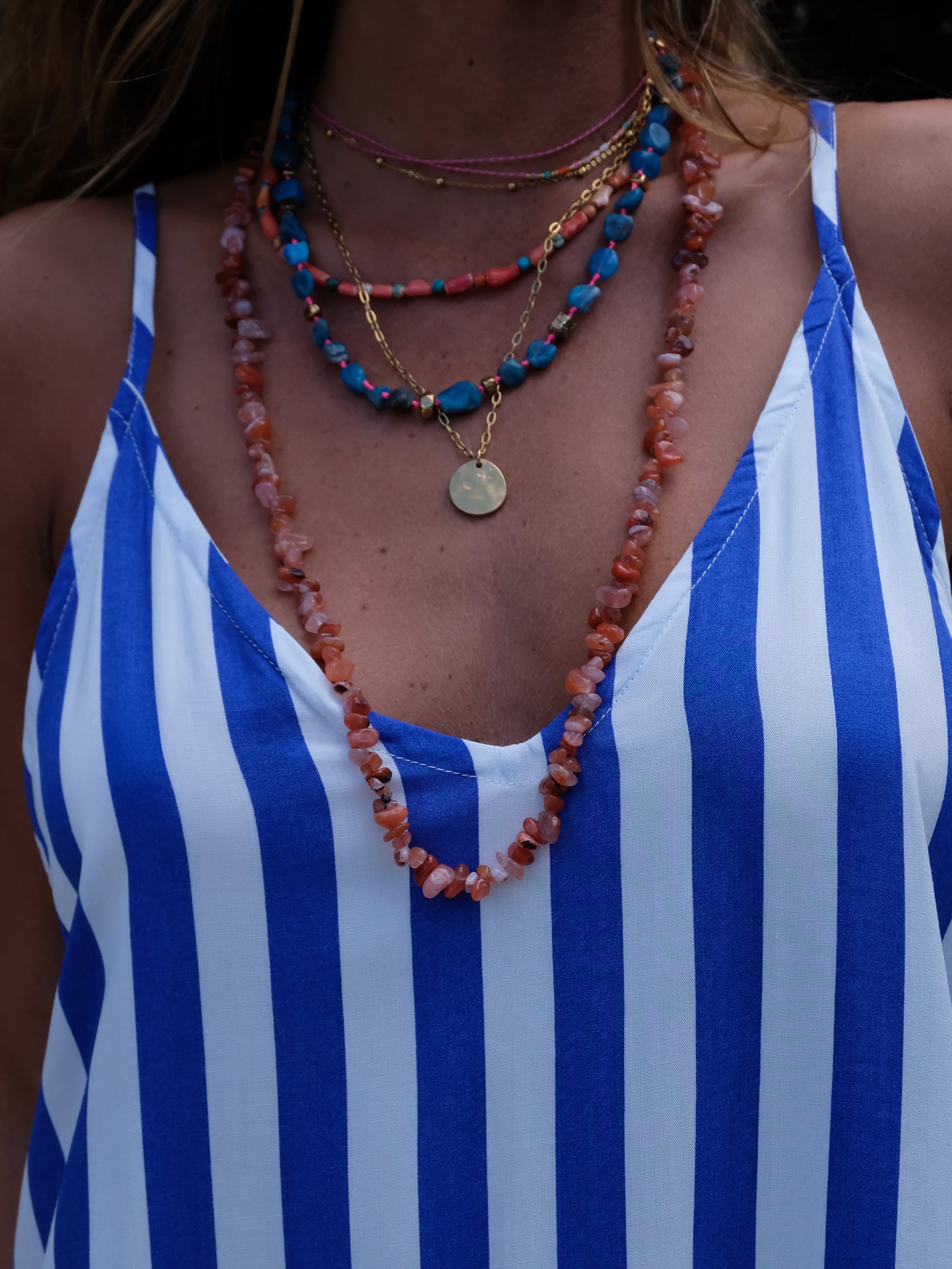 Vestido Riscas