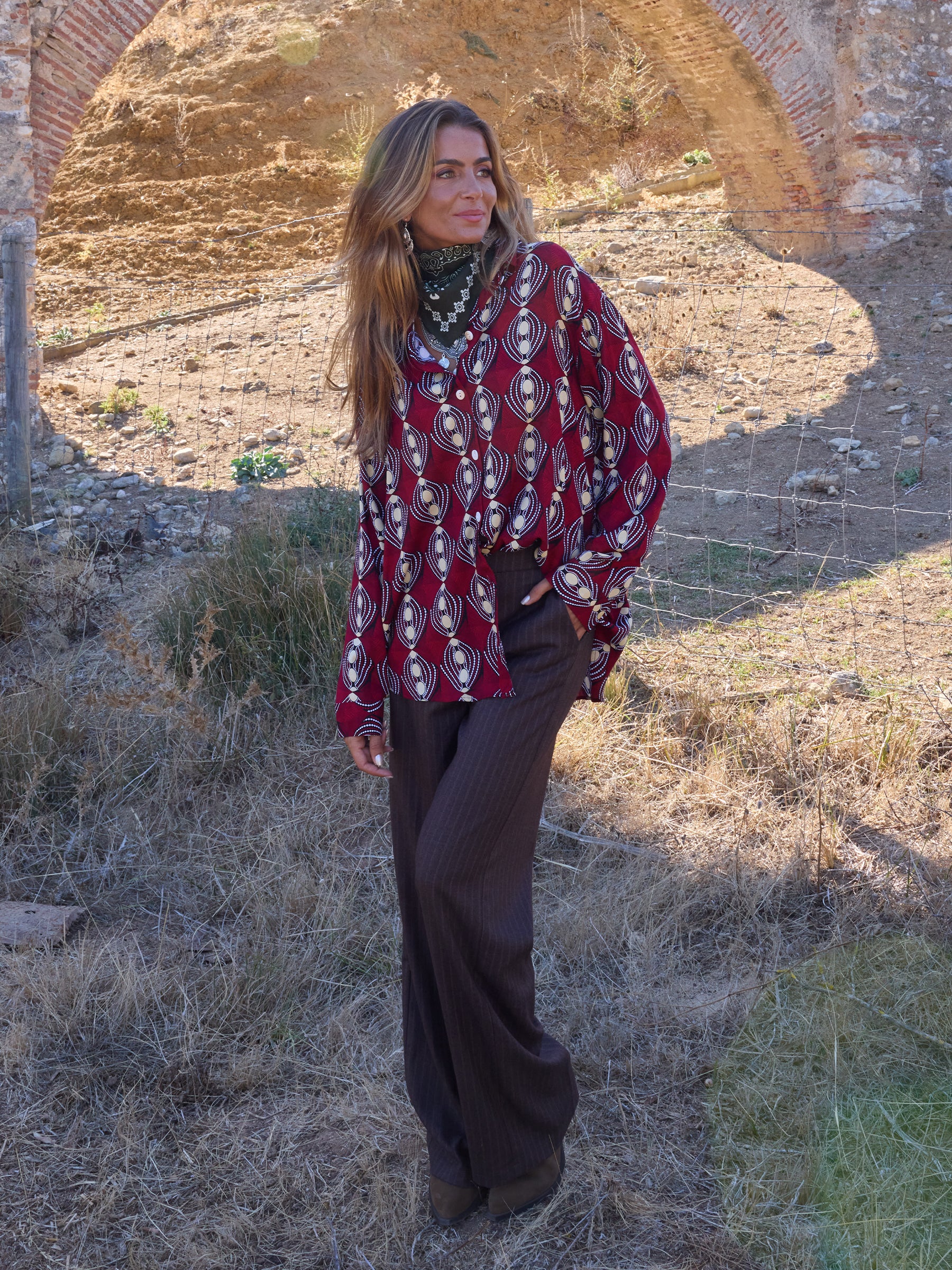 Striped pants