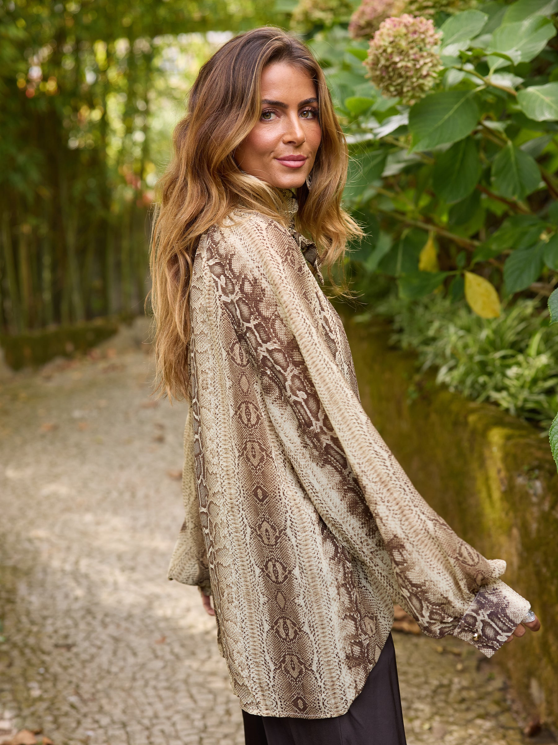 Blusa Laçada Pithon