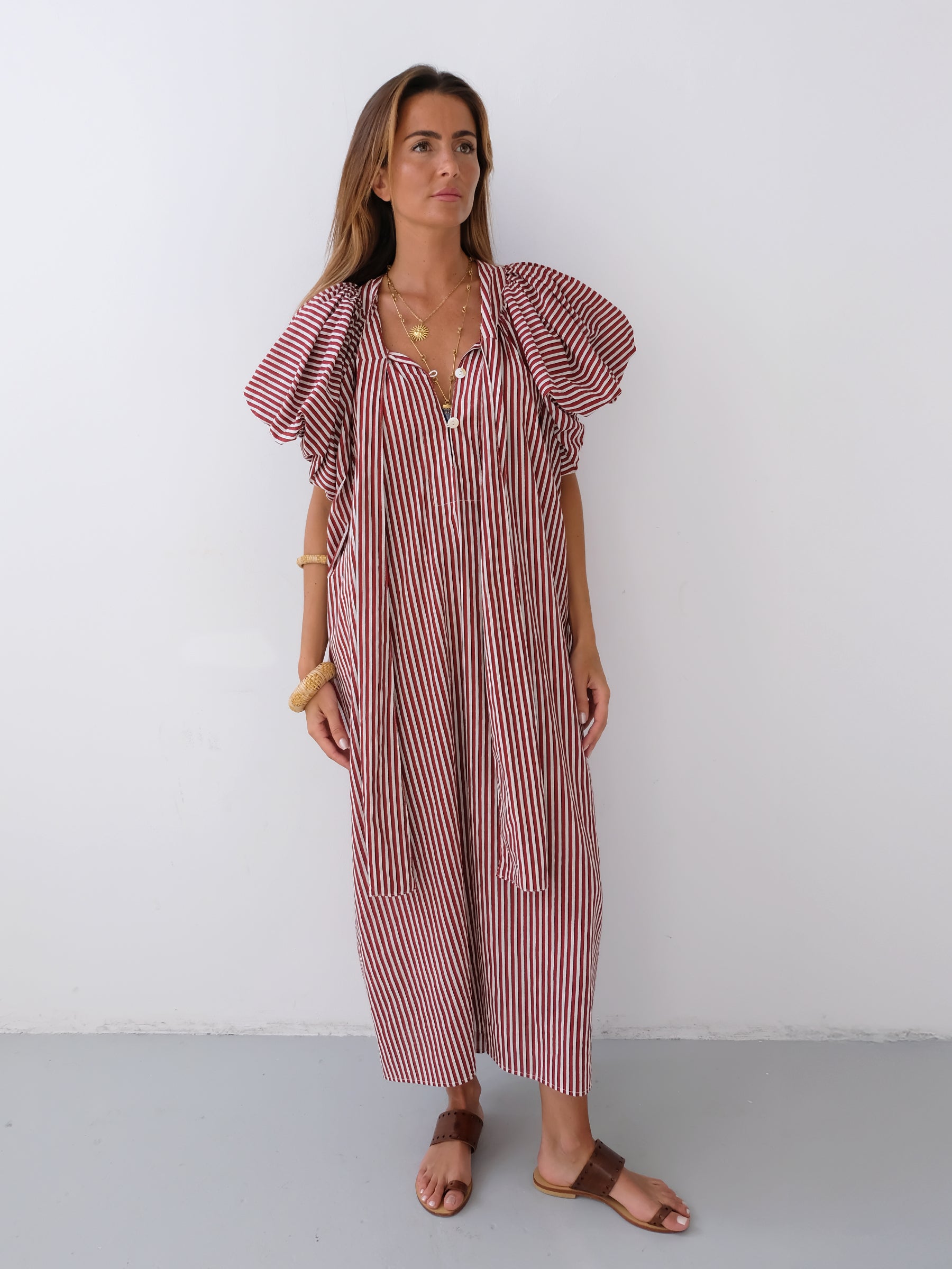 Vestido Riscas