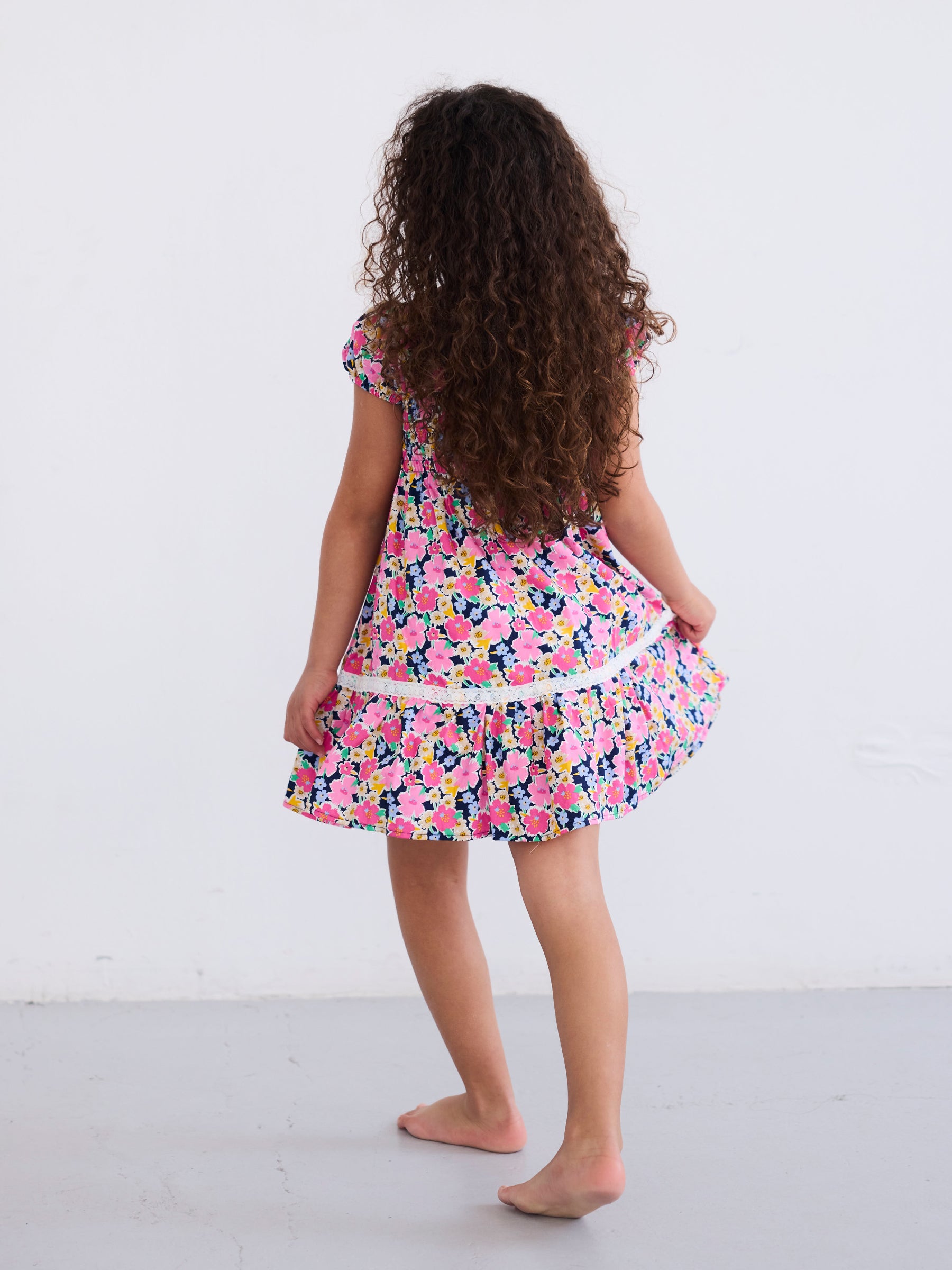 Vestido color ciruela