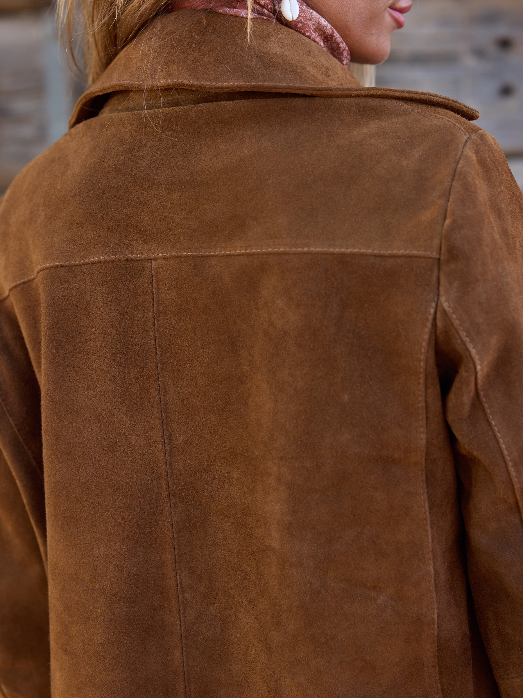 Casaco Suede