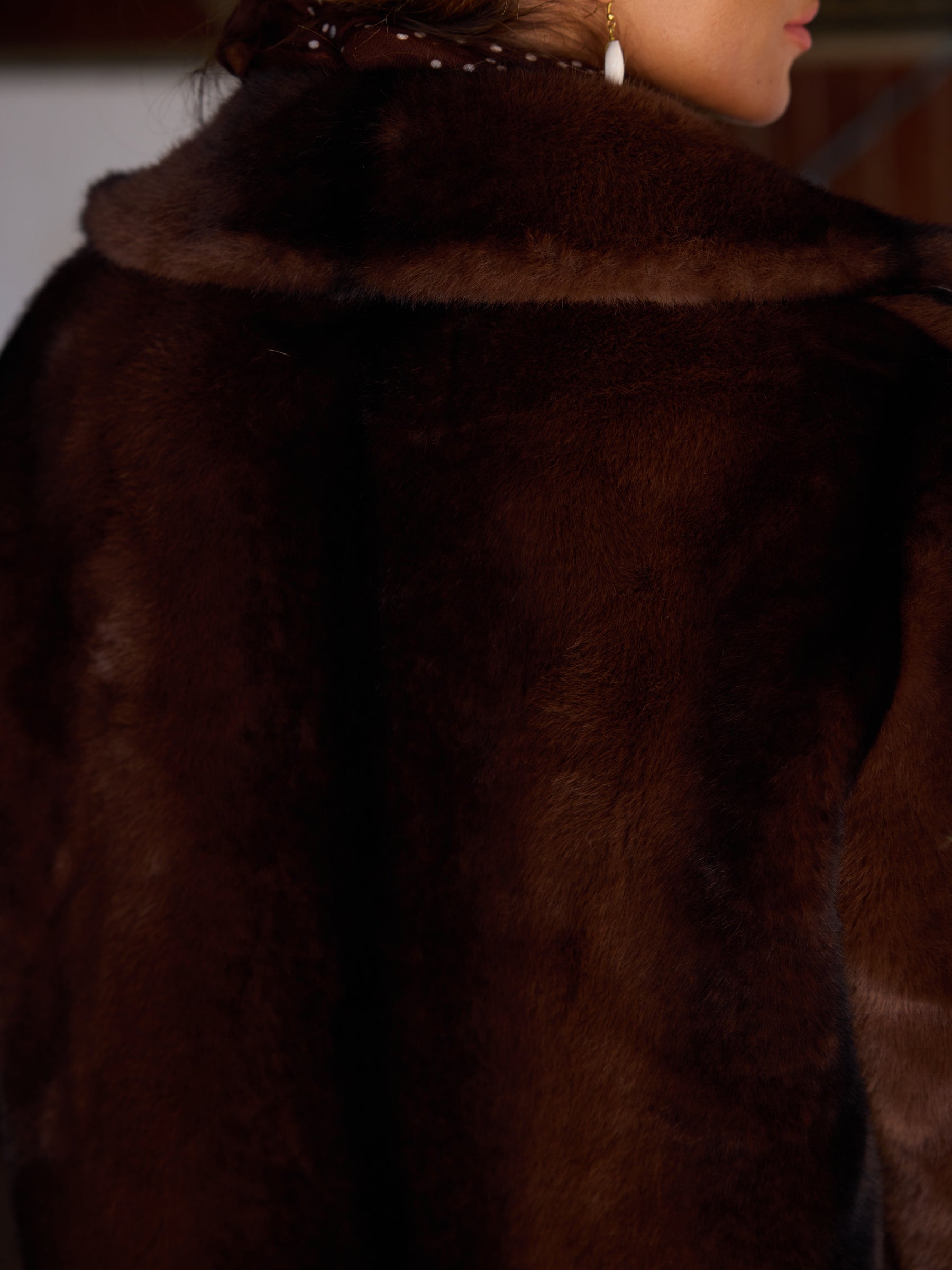 Fur coat