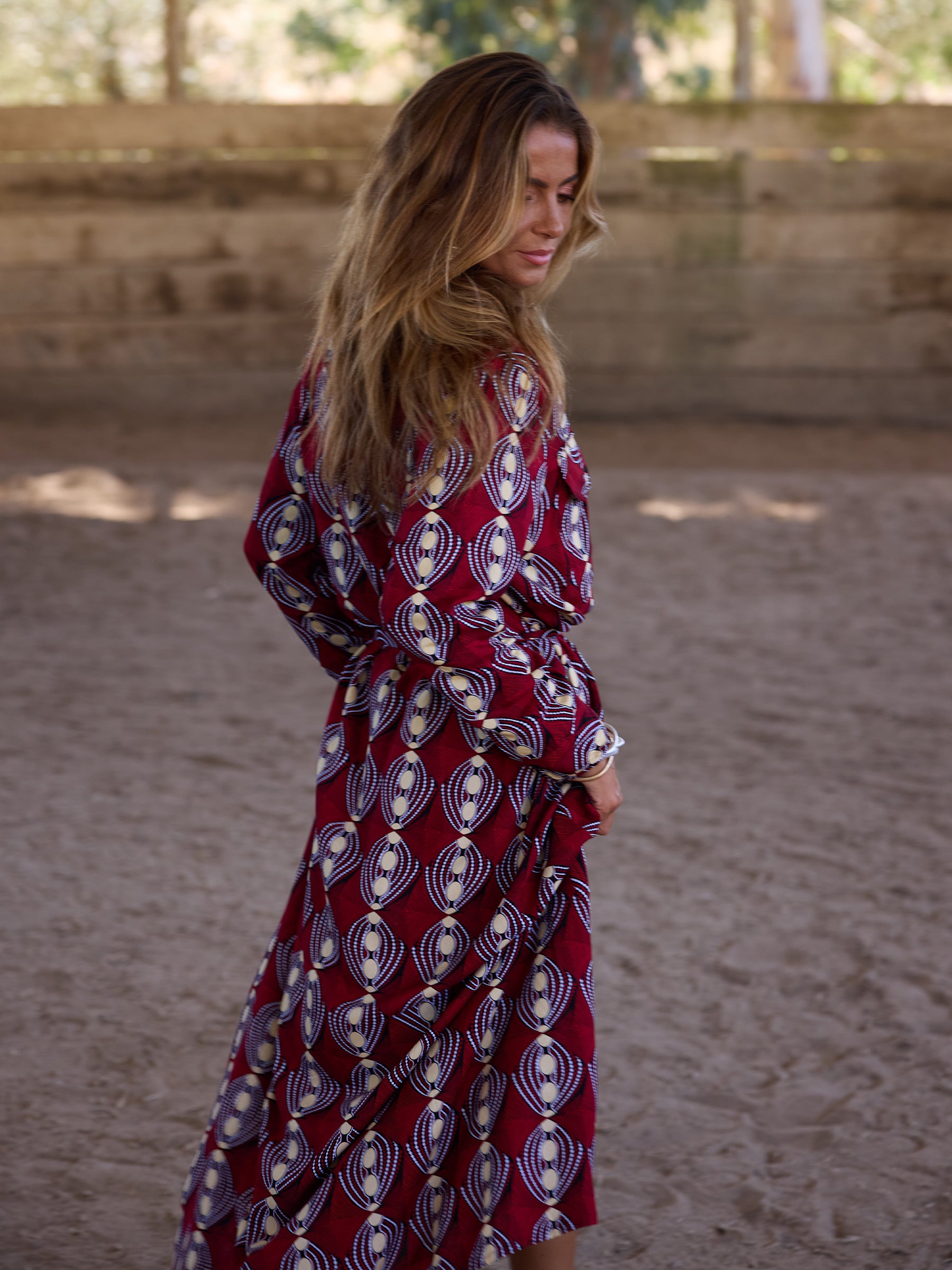 Printed dress