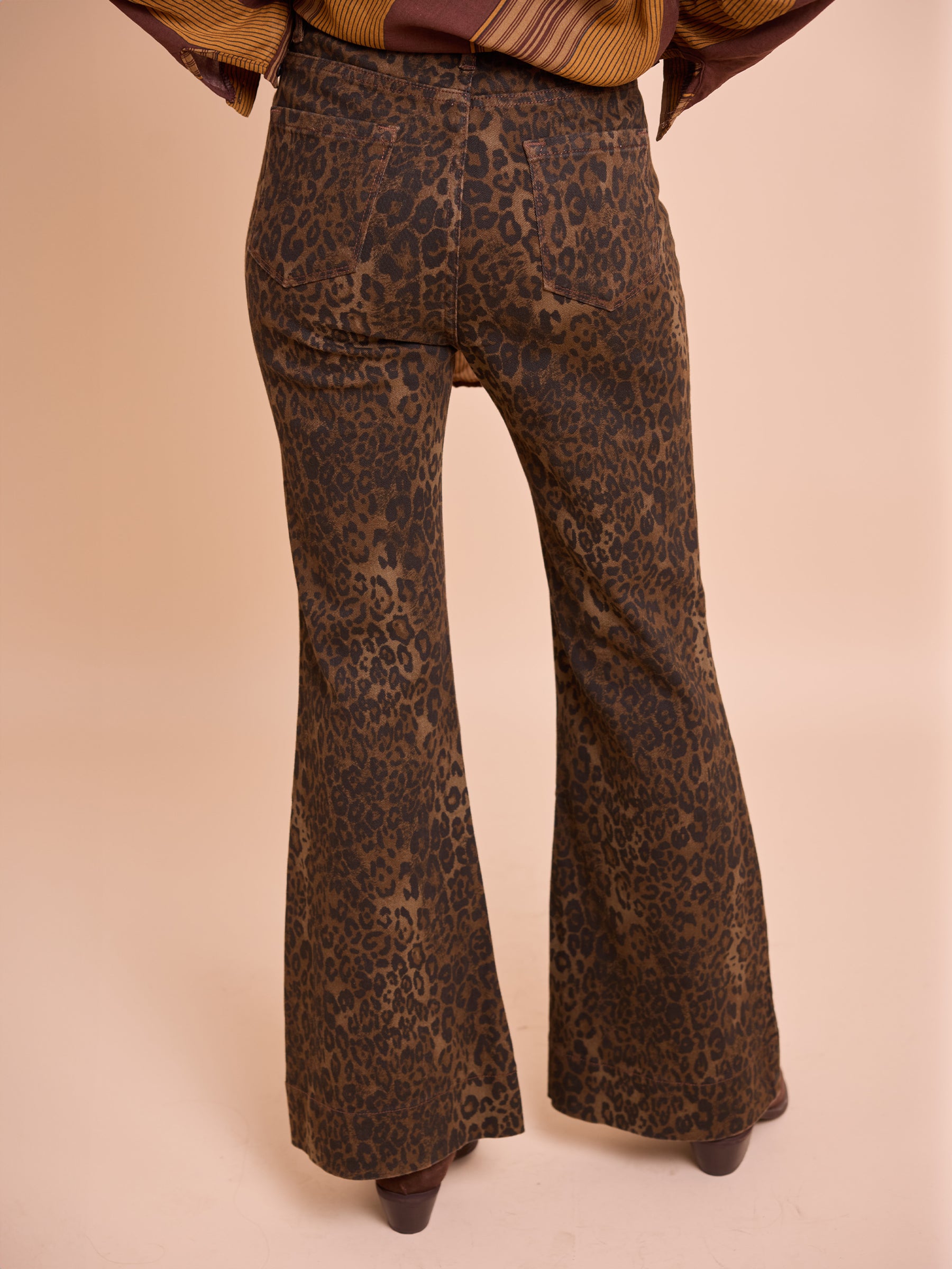 Animal Flare Jeans