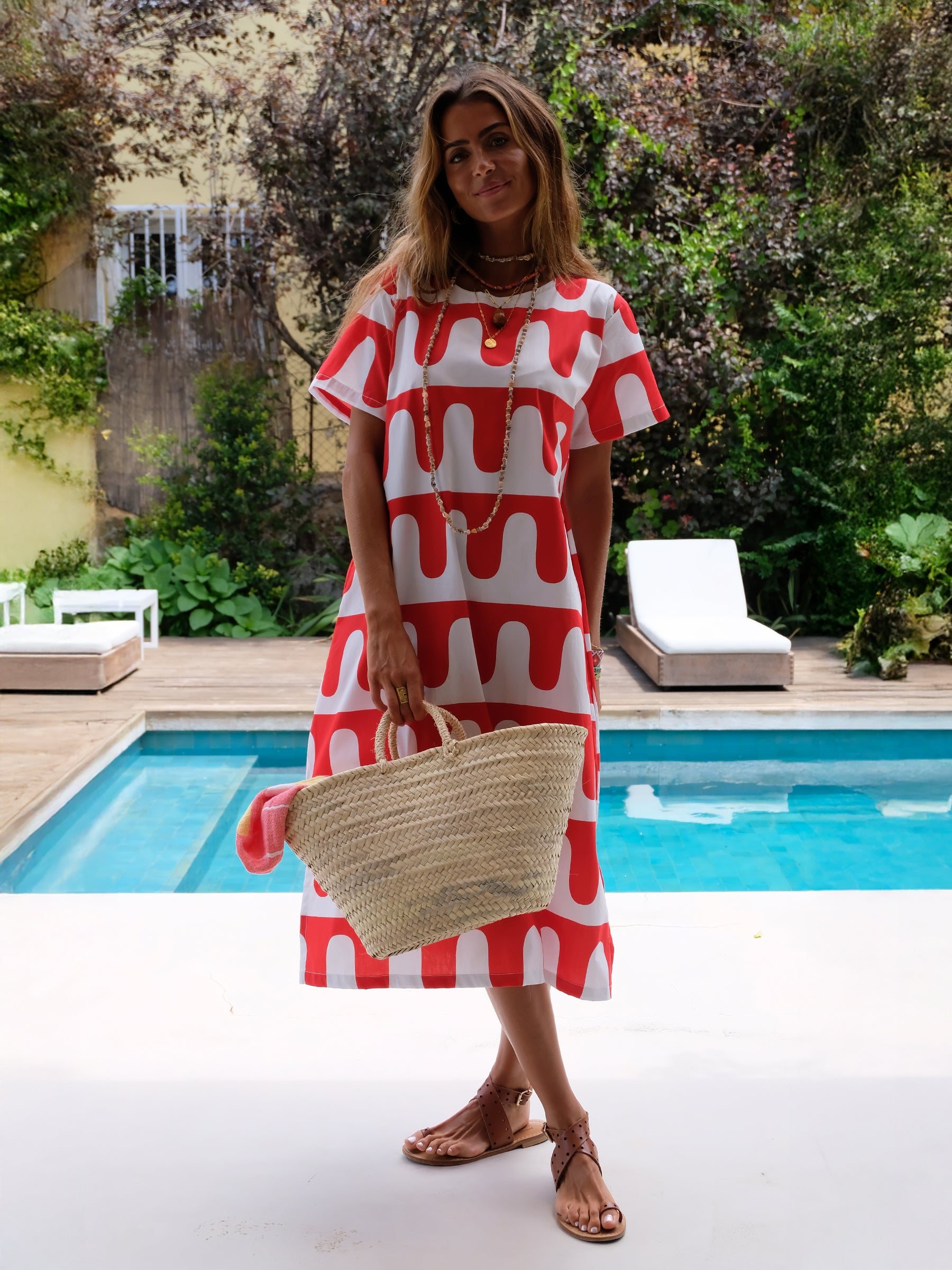 Vestido Seventies Ondas