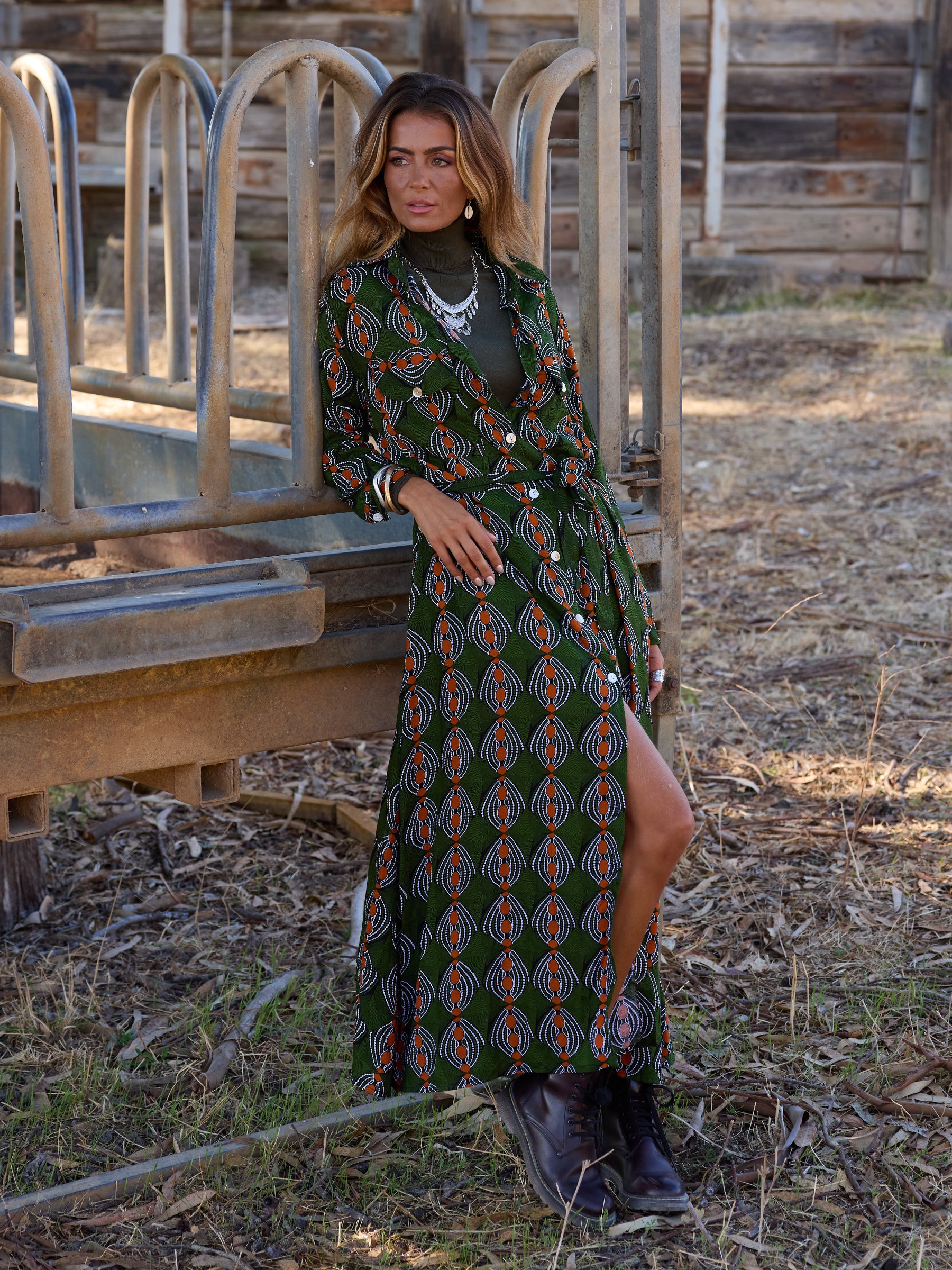 Printed dress