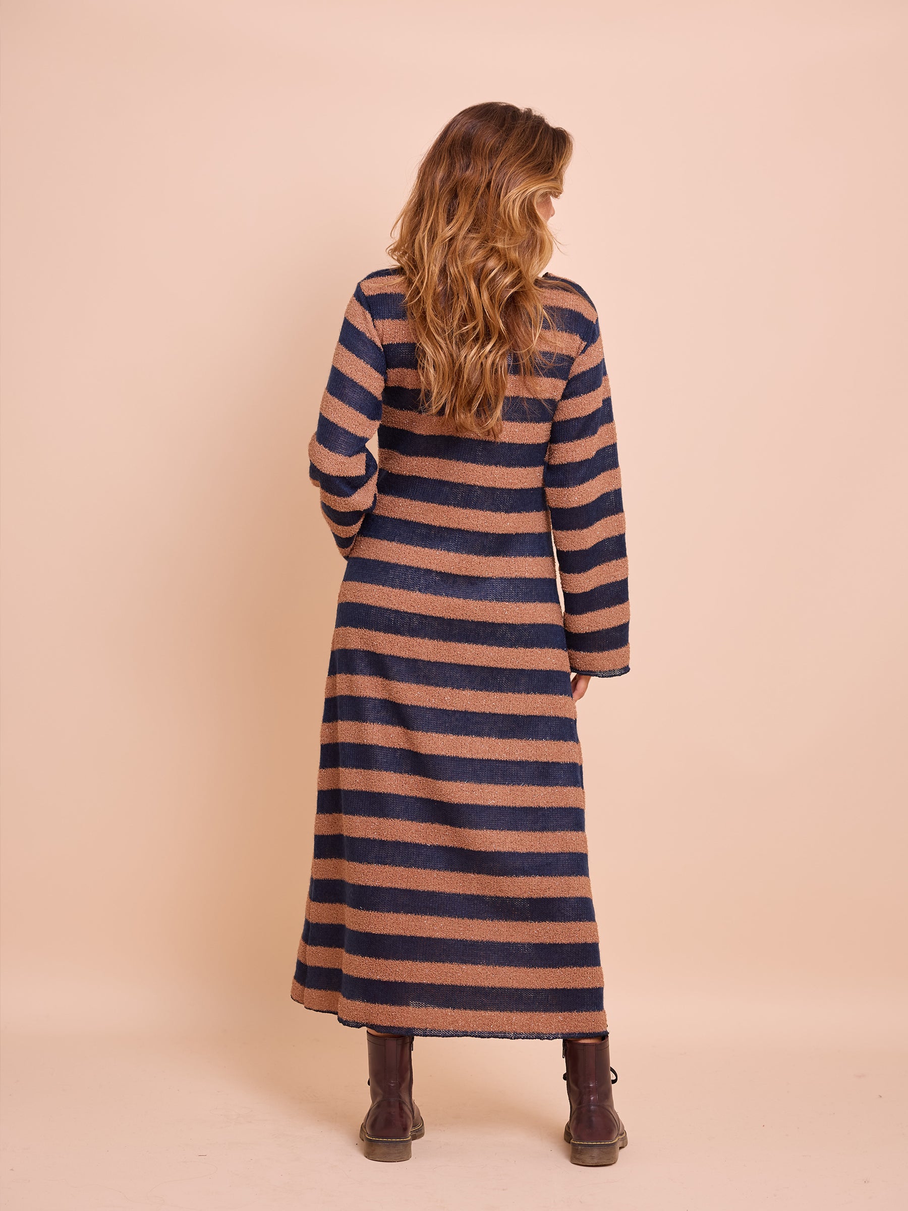 Vestido Malha Riscas