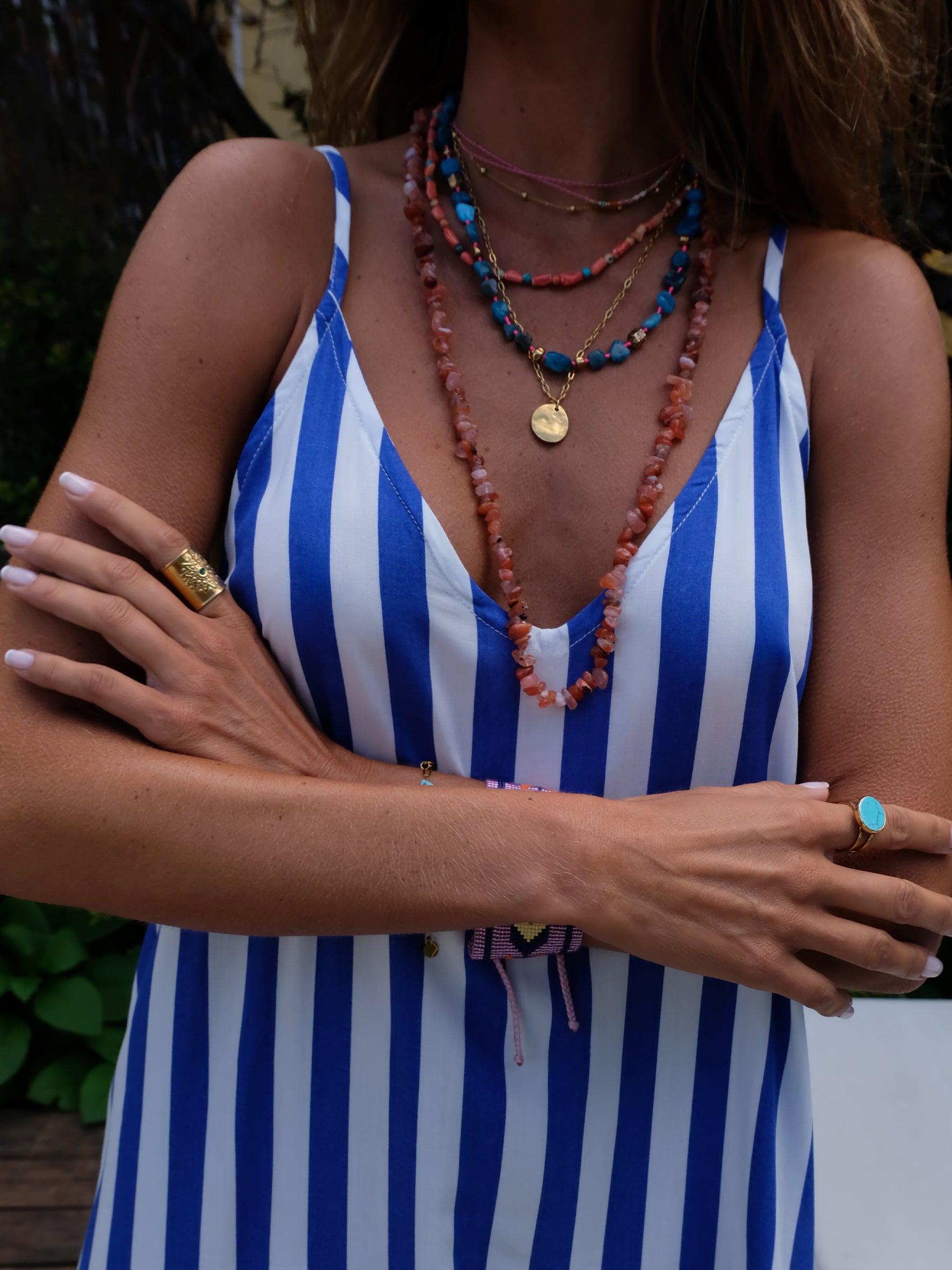 Vestido Riscas