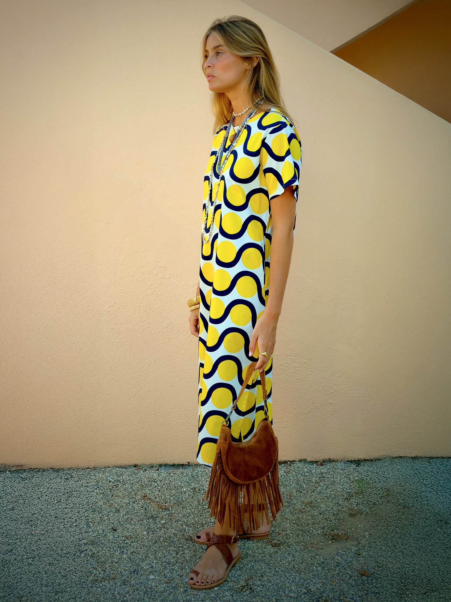 Vestido Seventies Bolas