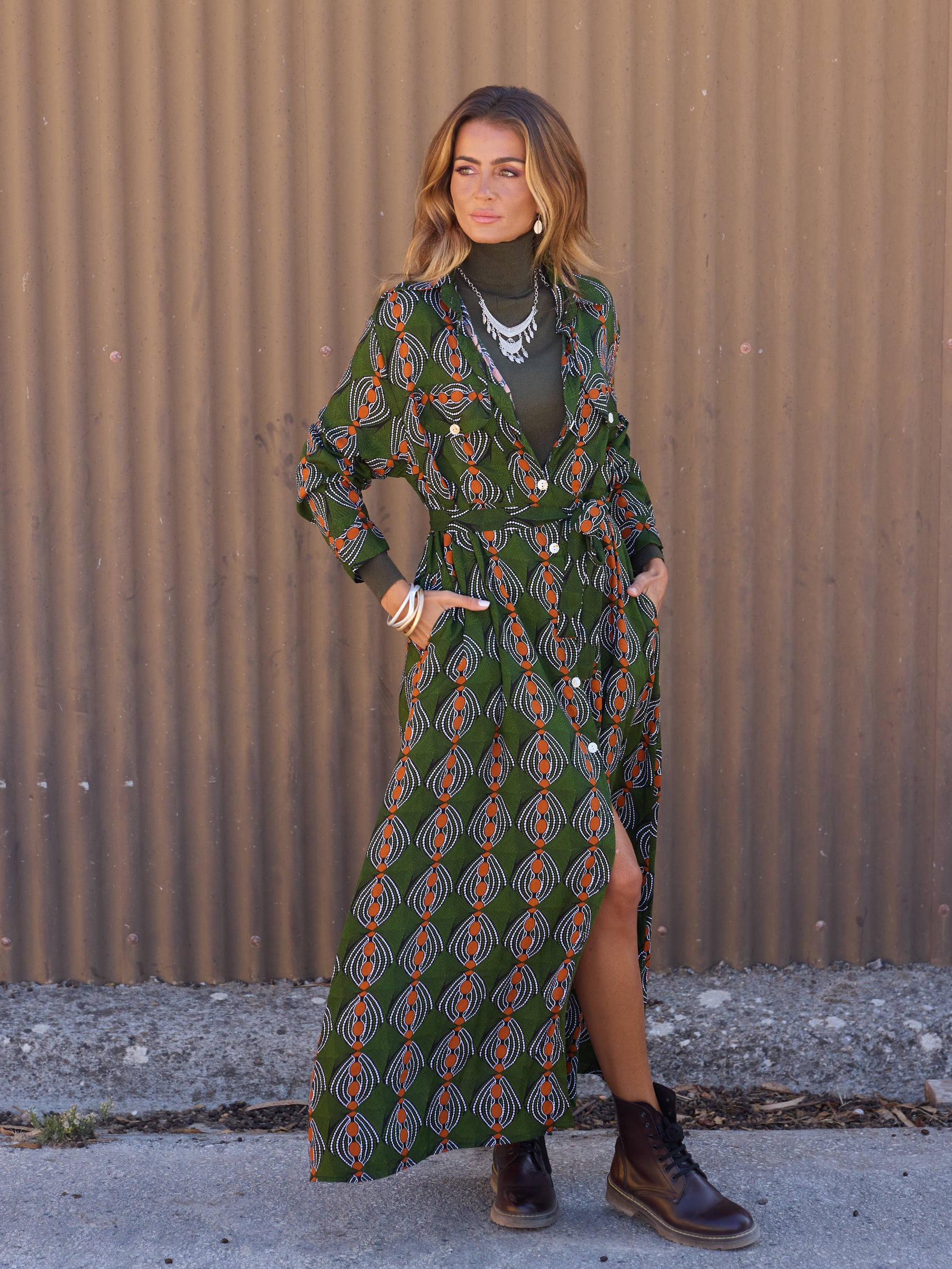 Printed dress