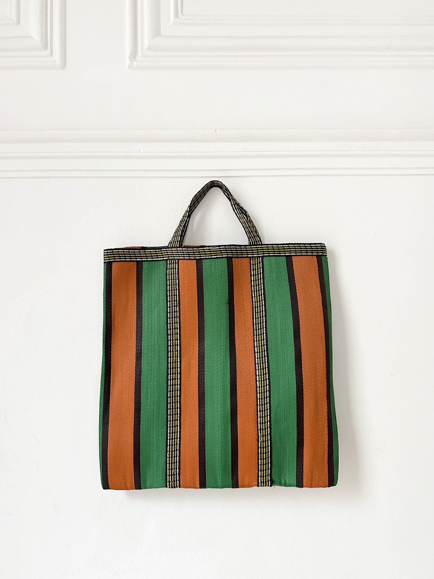 Striped bag