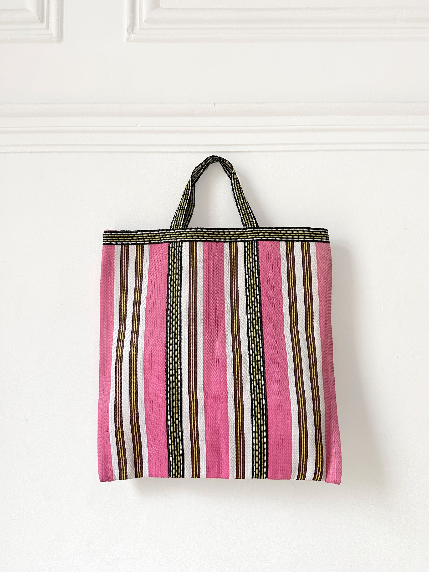 Striped bag