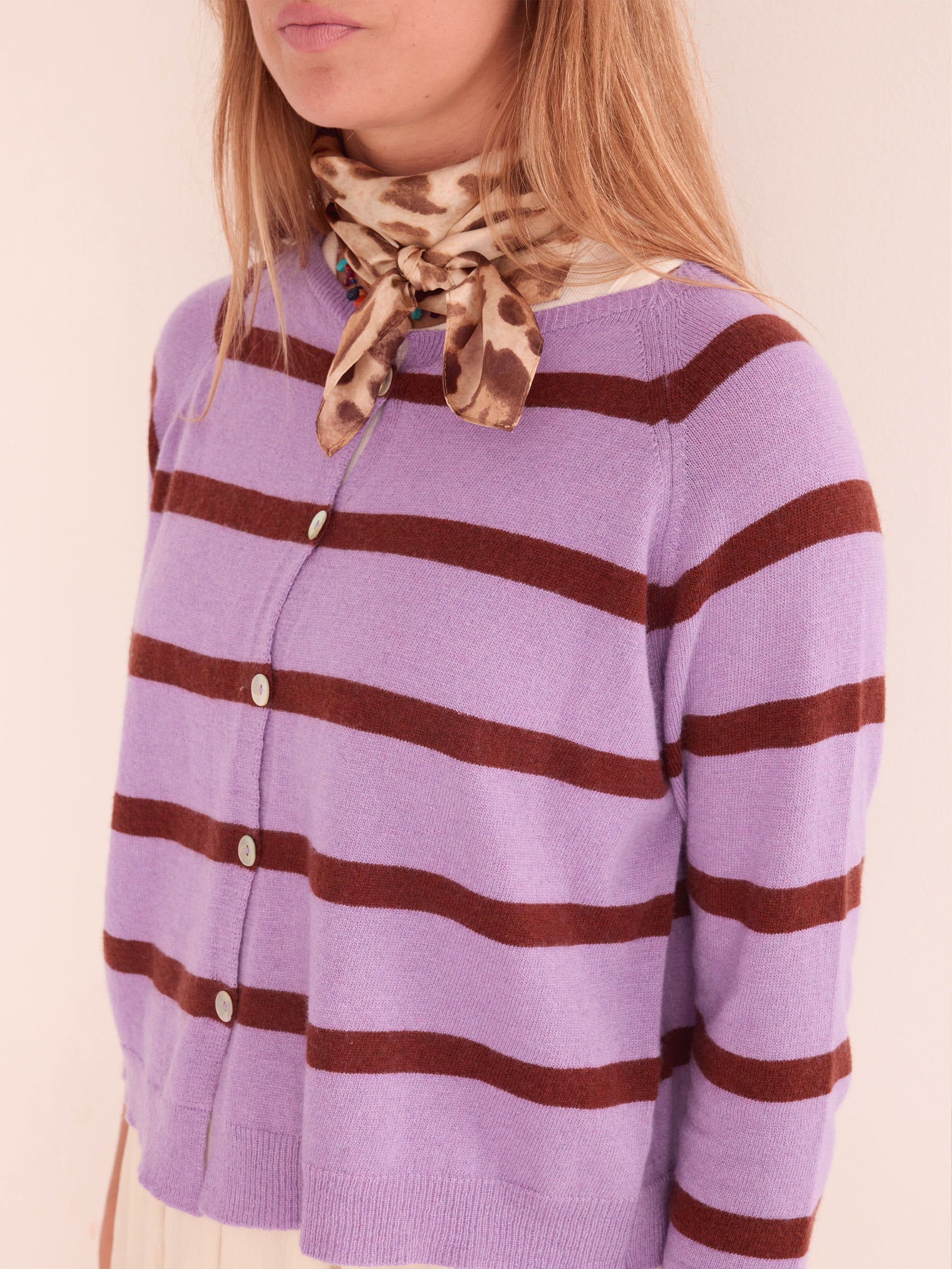 Striped Cardigan