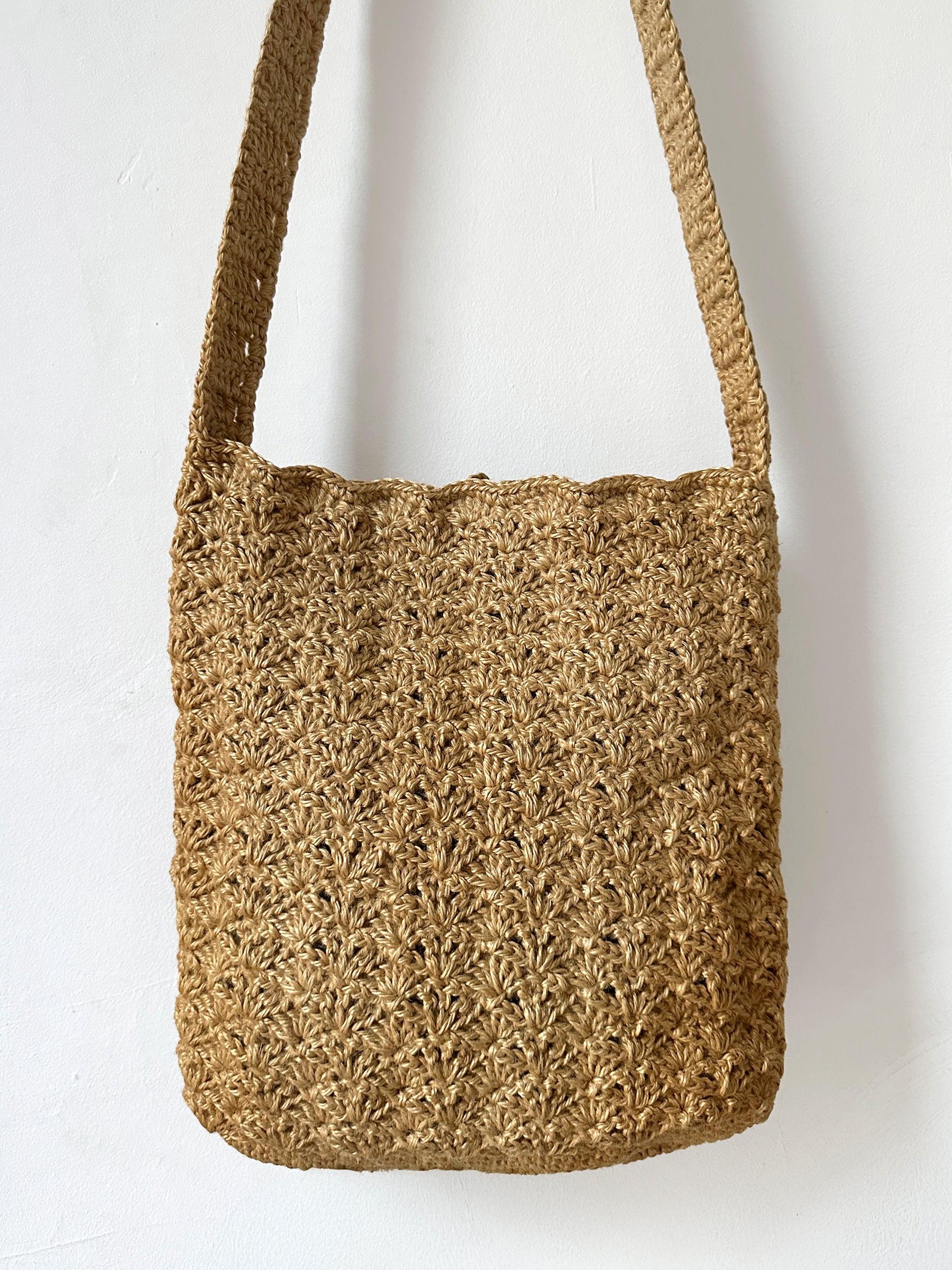 Raffia suitcase