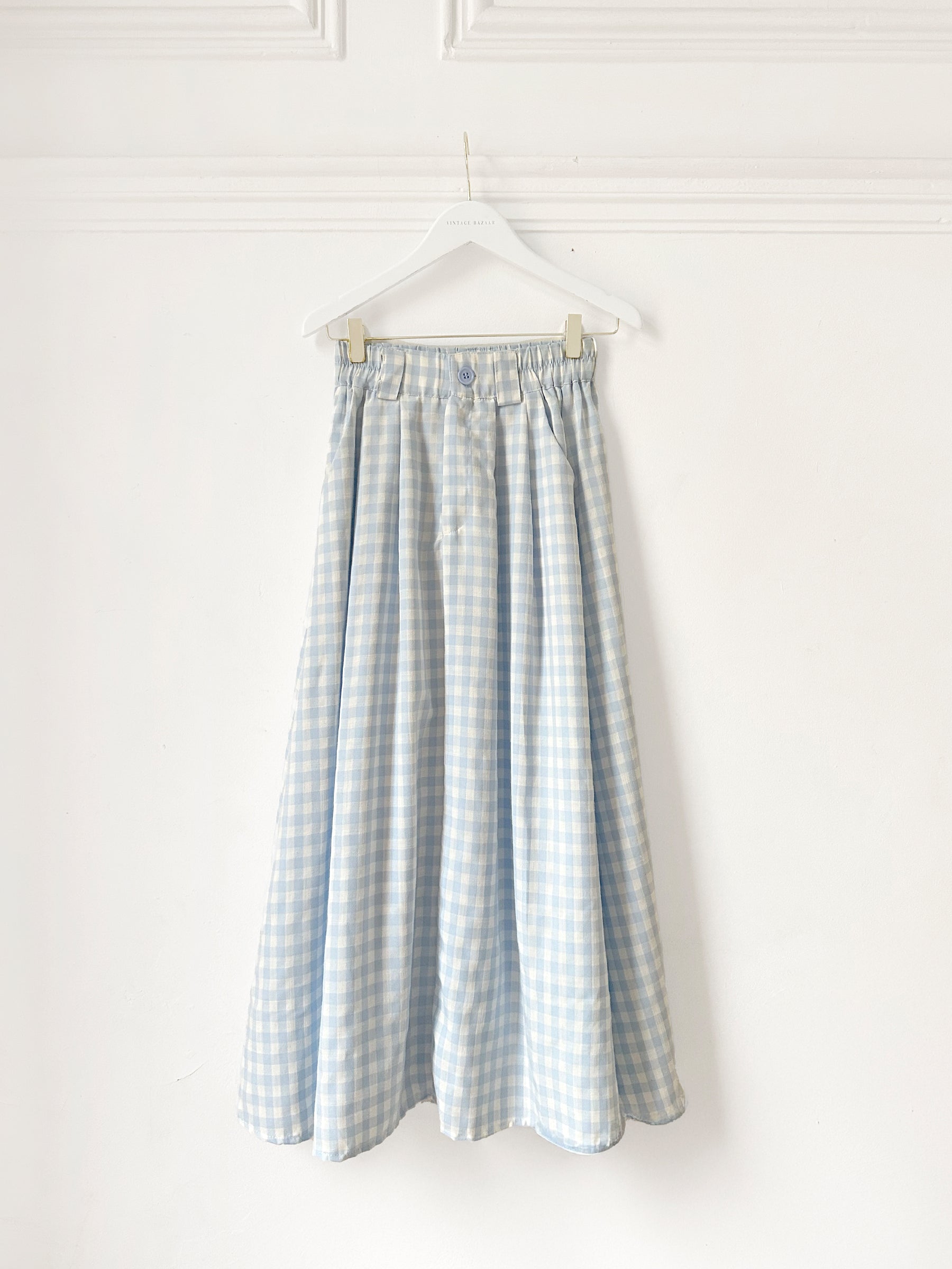 Vichy skirt