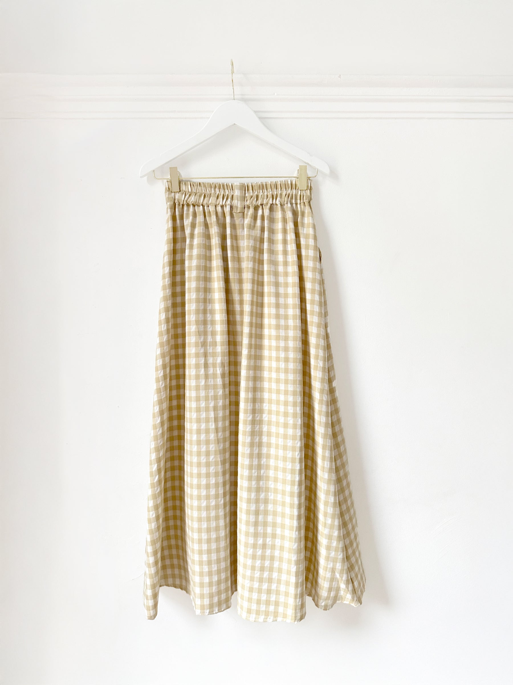 Vichy skirt