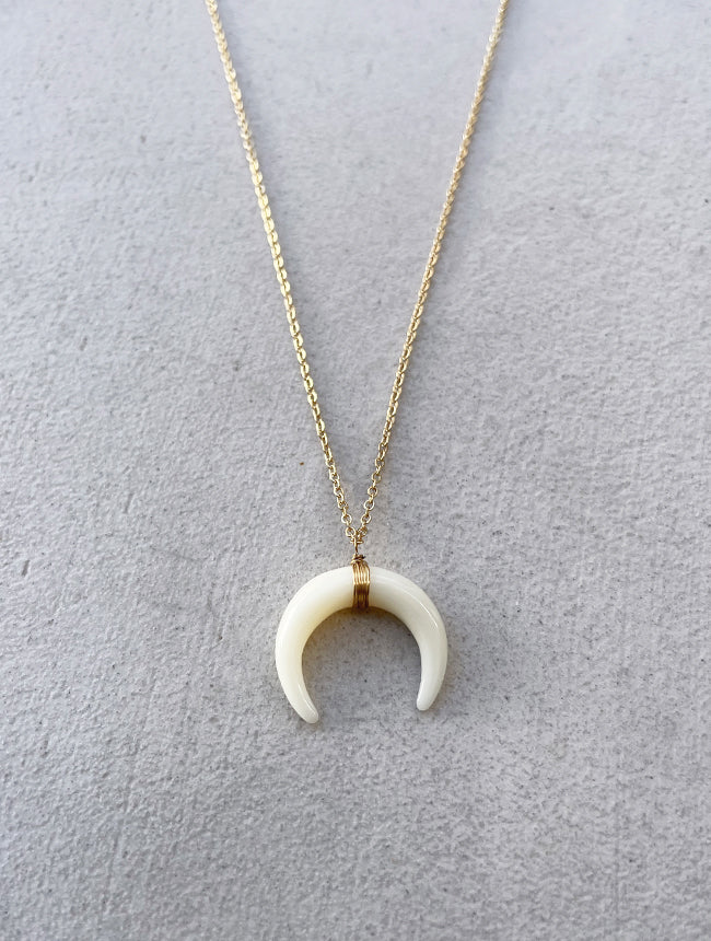 Half moon necklace