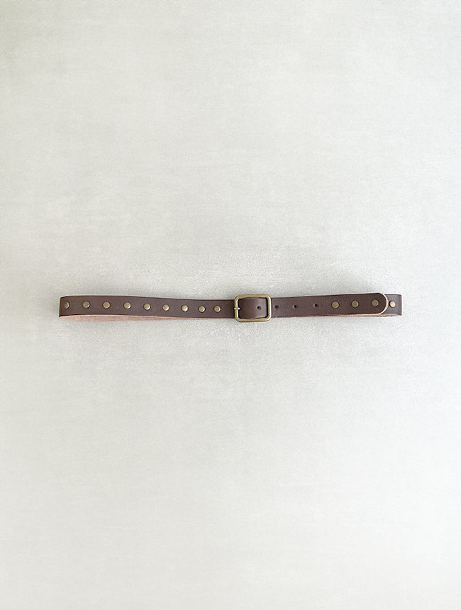 Leather Belt with studs