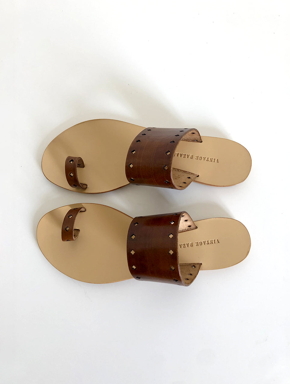 Leather sandals