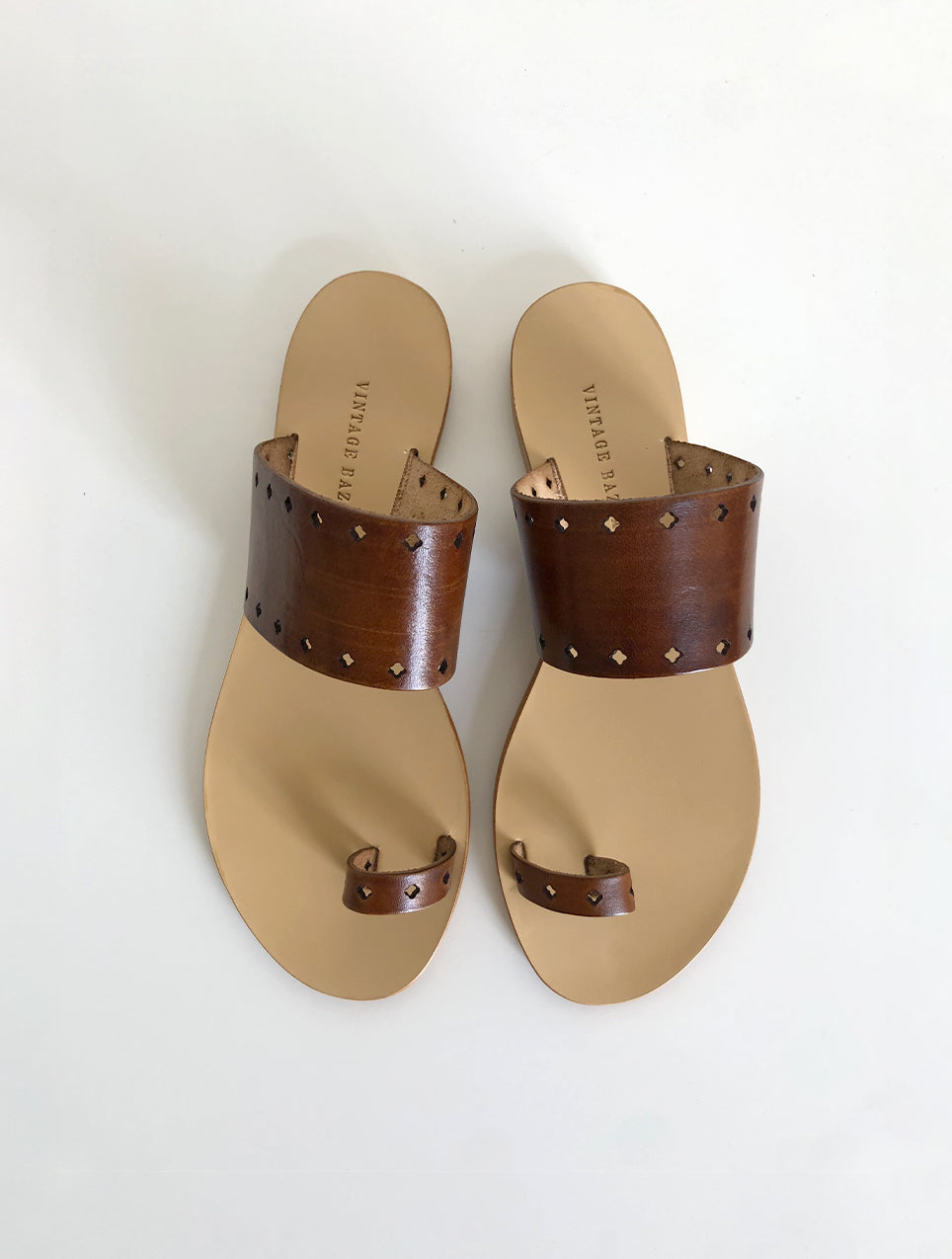 Leather sandals