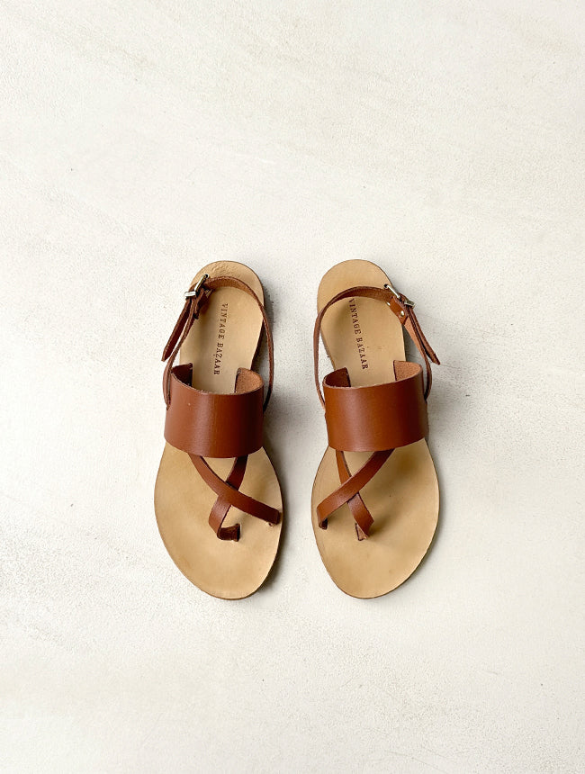 Leather sandals